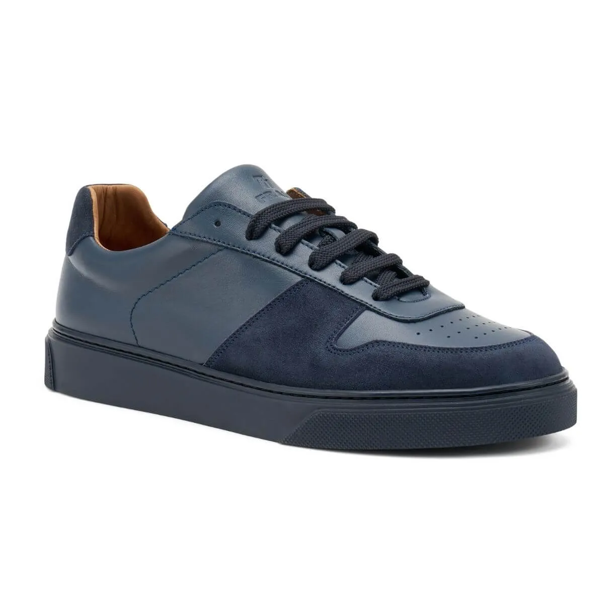 FRAU SNEAKER 28S8 16942 PELLE BLU  