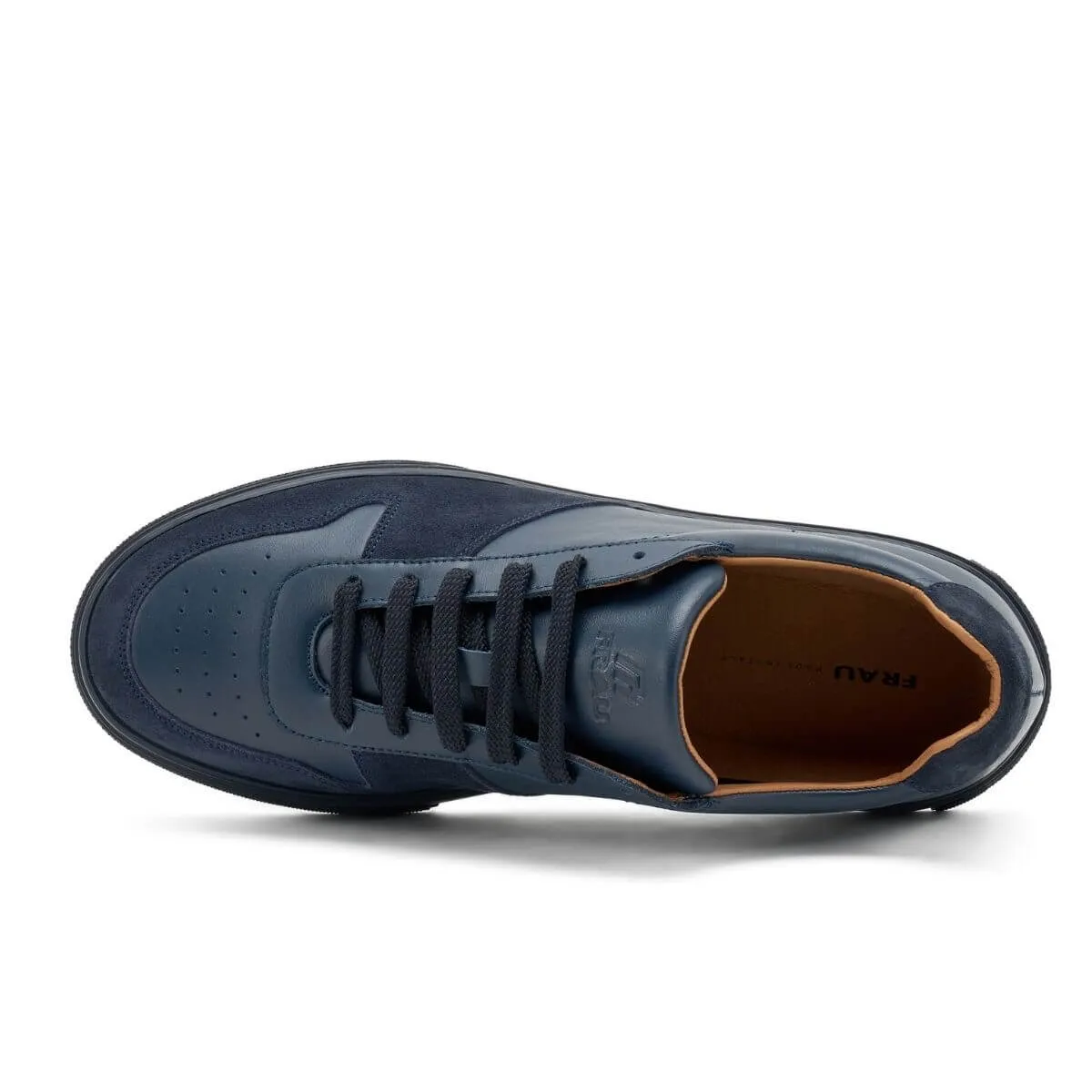 FRAU SNEAKER 28S8 16942 PELLE BLU  