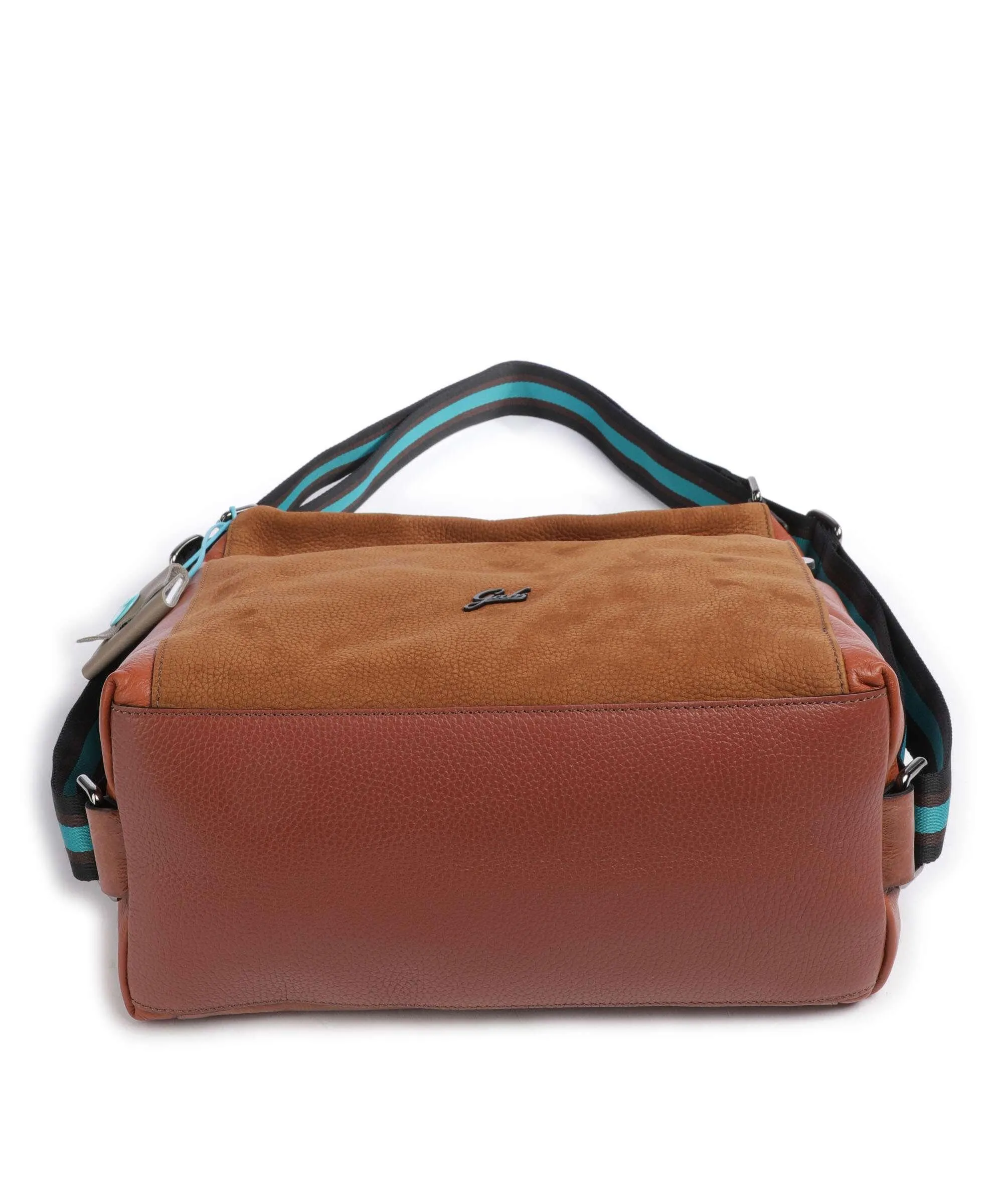  Gabs Aissa Borsa hobo pelle di vitello grana, pelle di vitello ruvida marrone  
