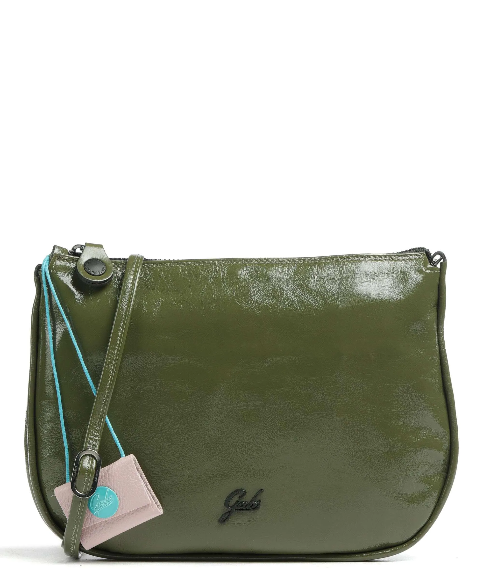  Gabs Lilli Borsa a spalla pelle di vitello grana verde-oliva  