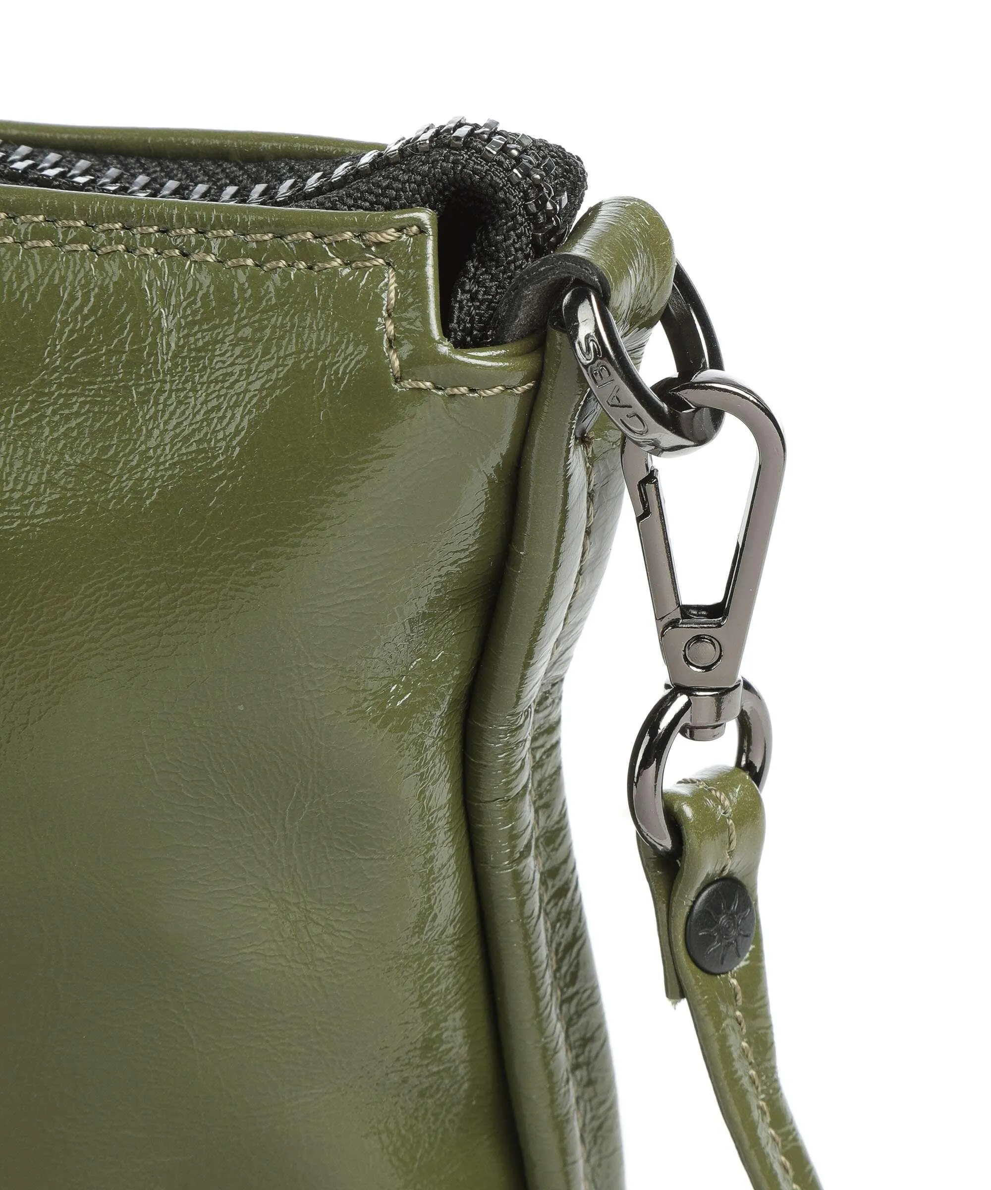  Gabs Lilli Borsa a spalla pelle di vitello grana verde-oliva  