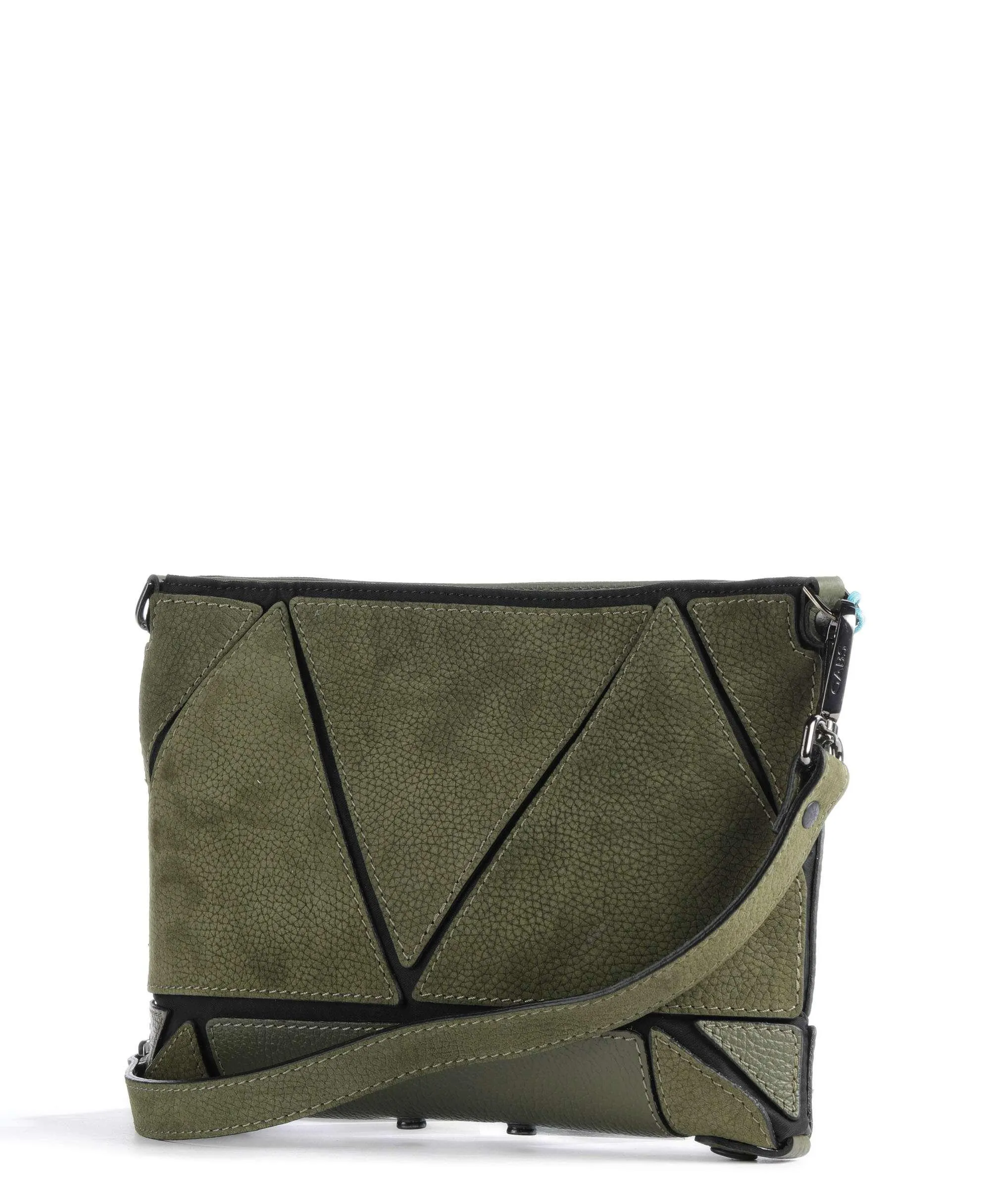  Gabs Yuuko Borsa a tracolla pelle di vitello grana verde-oliva  
