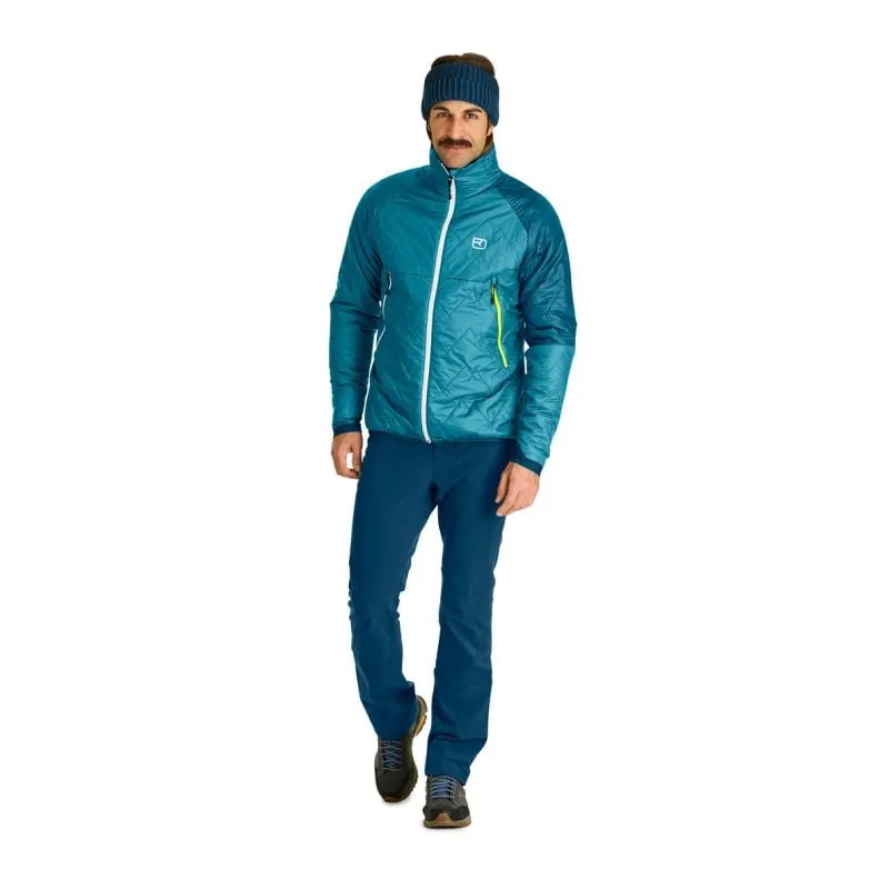 Giacca da sci alpinismo da uomo Ortovox SWISSWOOL PIZ VIAL JACKET M (blu montagna)