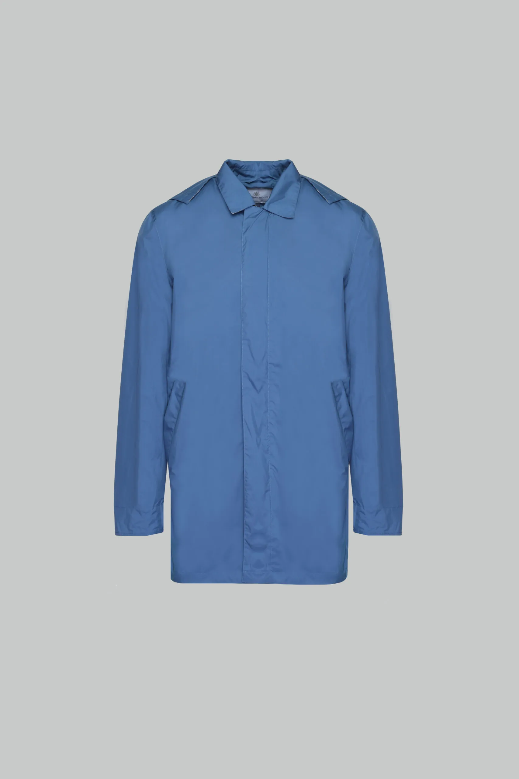 Giacchetto Aquascutum ACTIVE PACKABLE TRENCH Petrolio
