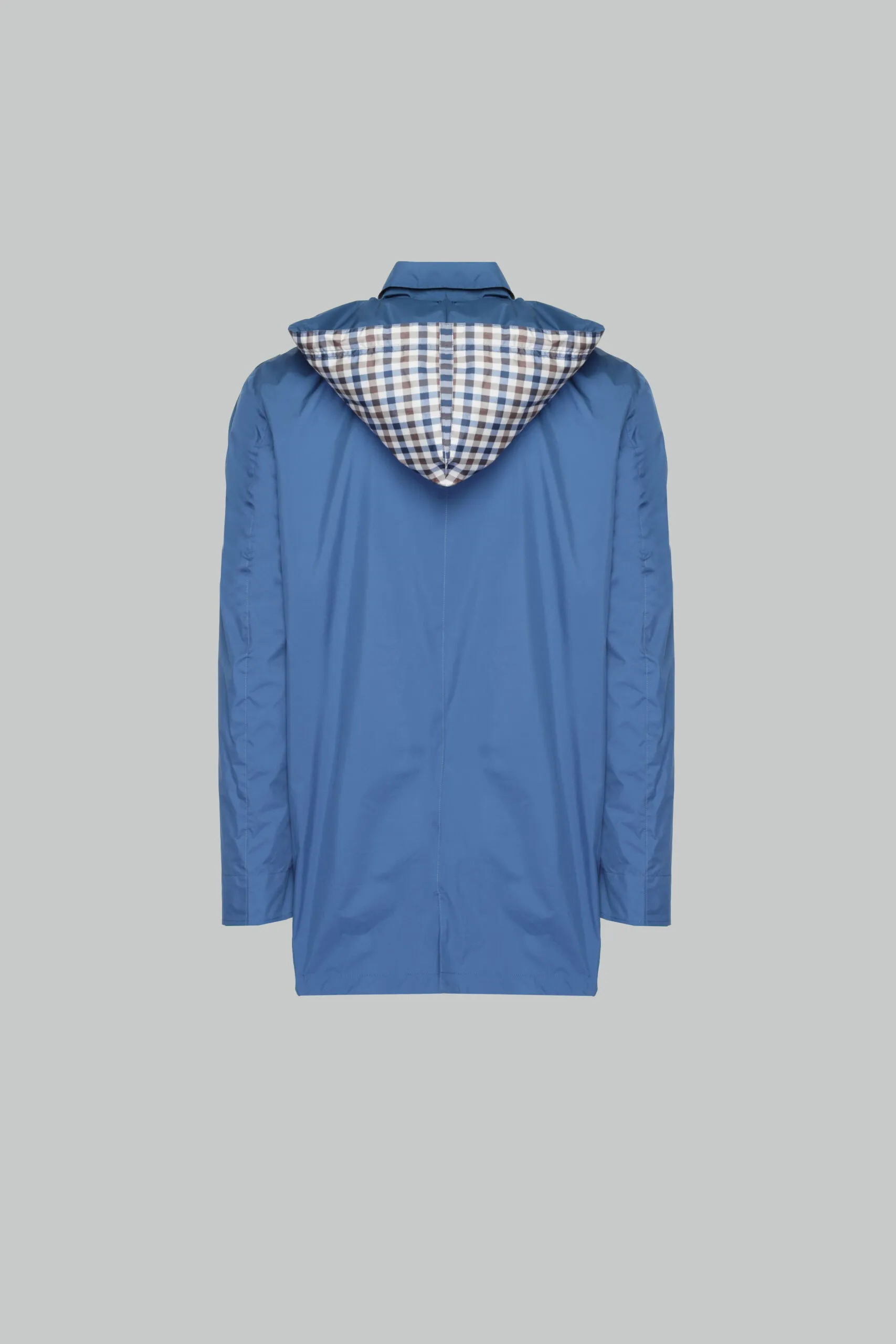 Giacchetto Aquascutum ACTIVE PACKABLE TRENCH Petrolio
