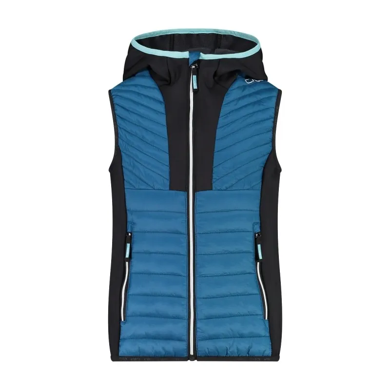 Gilet Cmp Junior Hybrid Ripstop