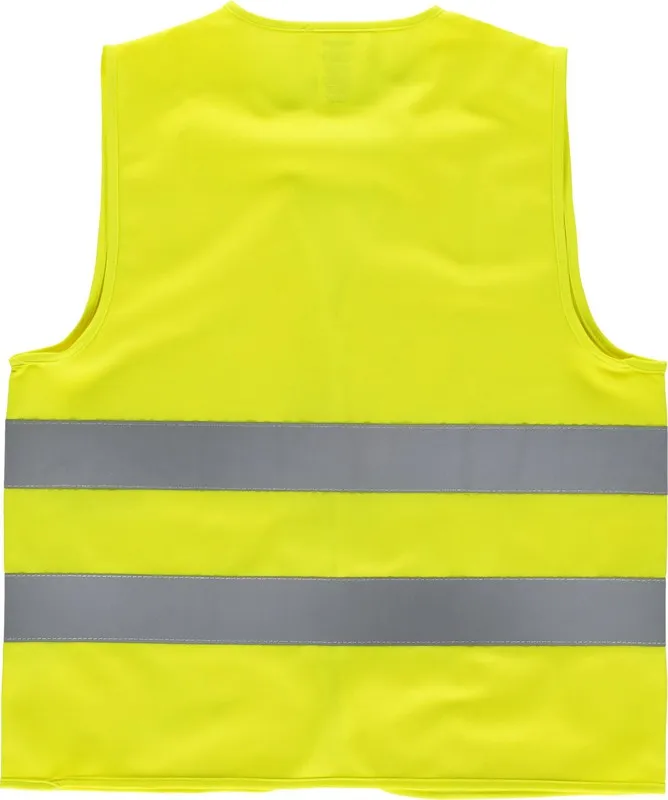 Gilet riflettente da ragazzo giallo AV