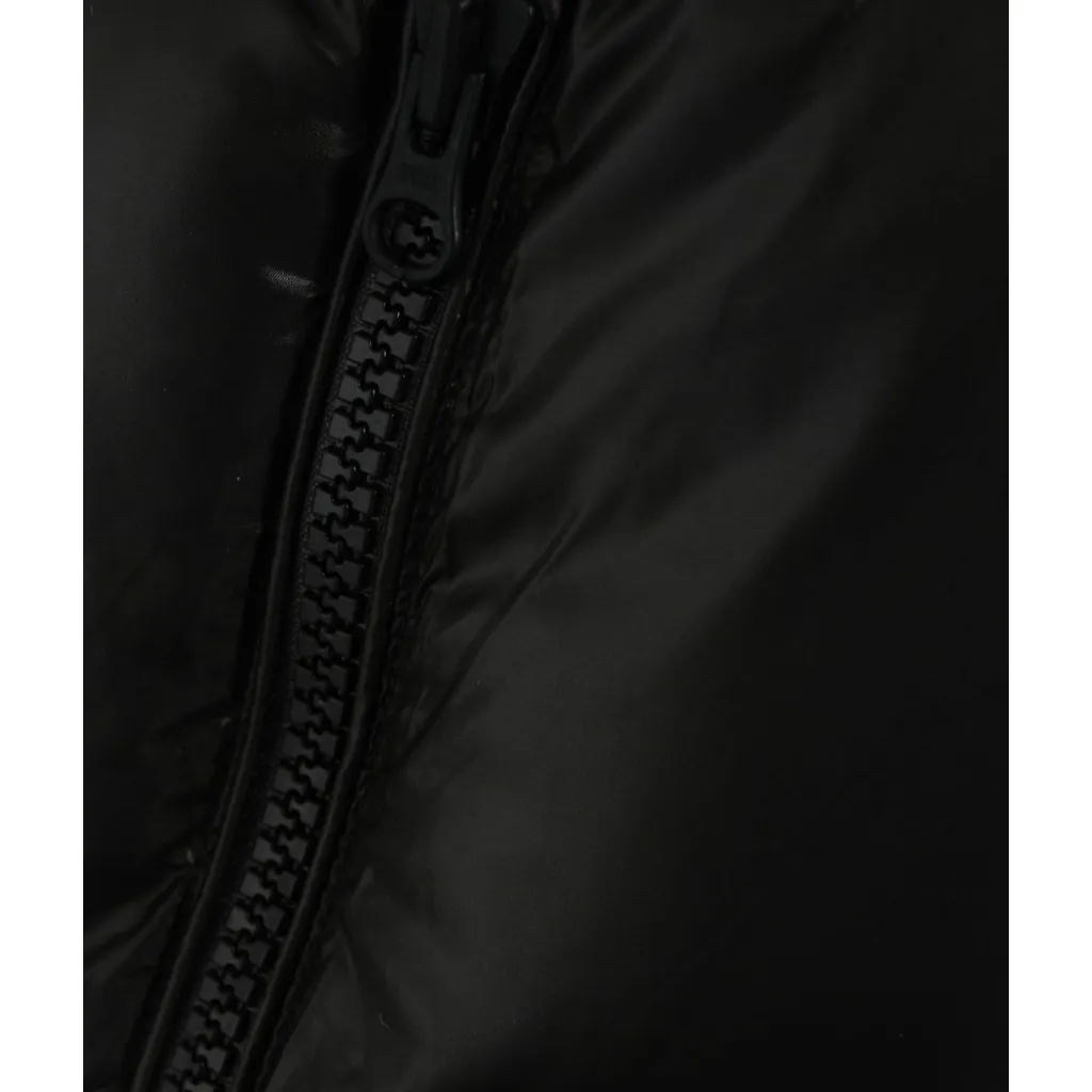 Gilet trapuntato in piuma doca nero