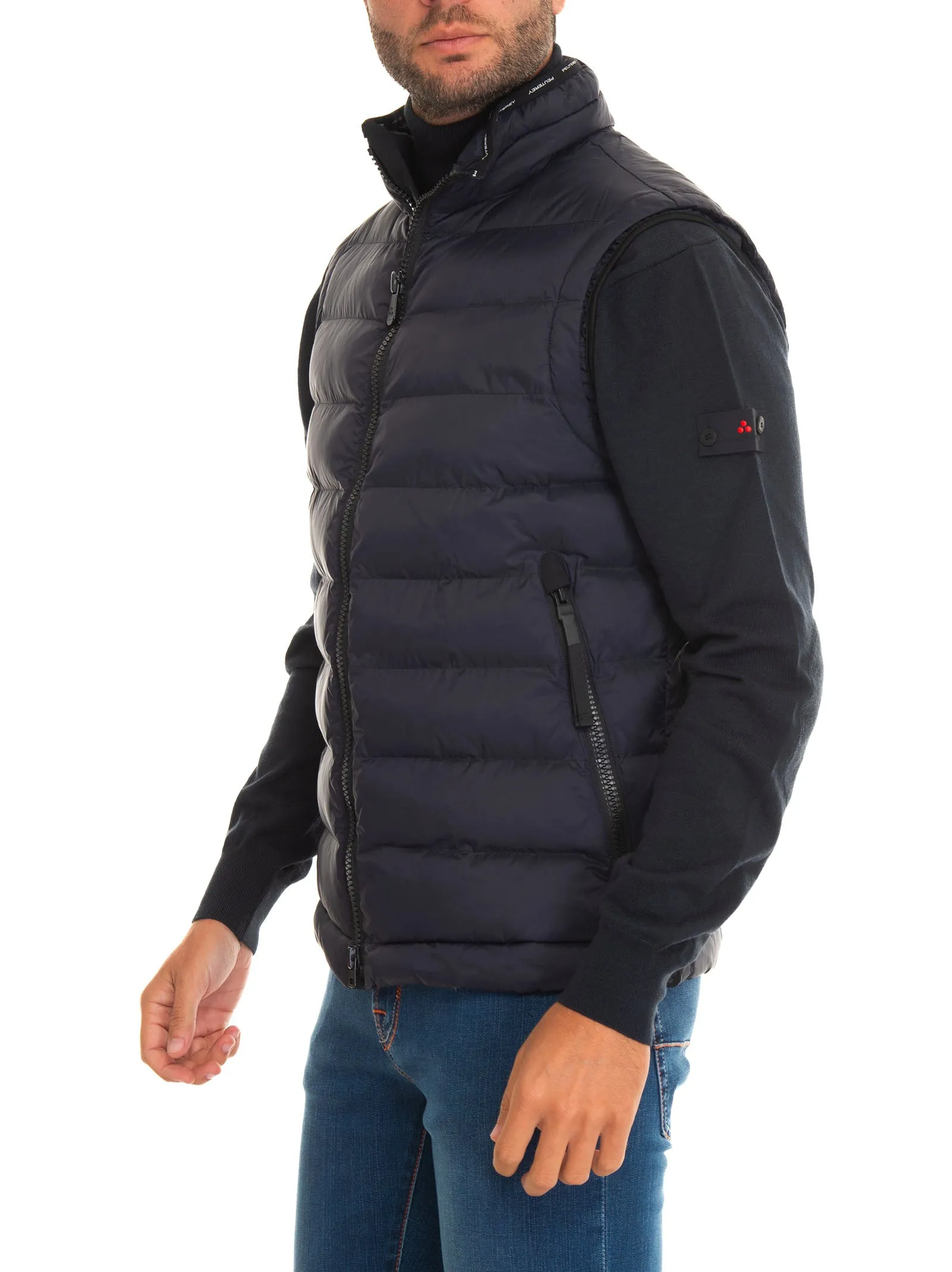 Gilet trapuntato LAVETKN Blu Peuterey Uomo