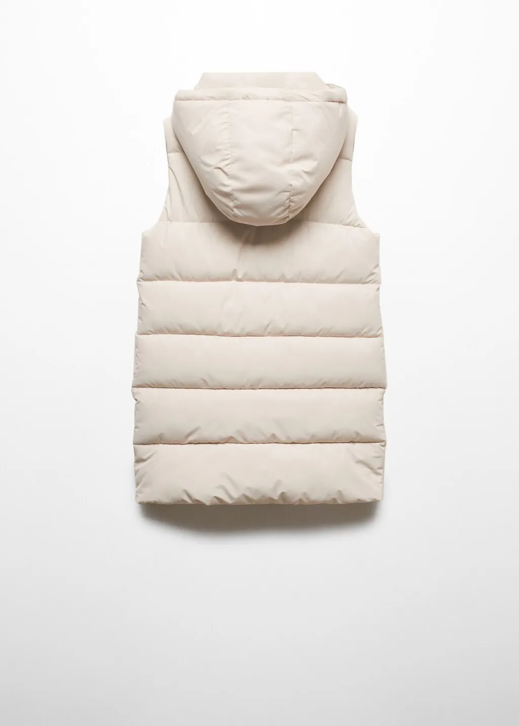 Gilet trapuntato lungo