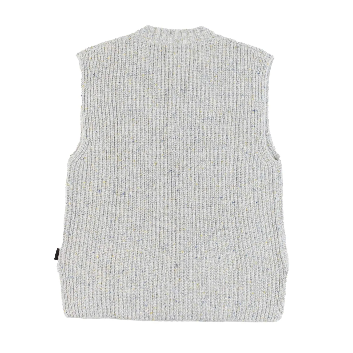 Gilet Tricot Aspesi Grigio Chiaro Melange
