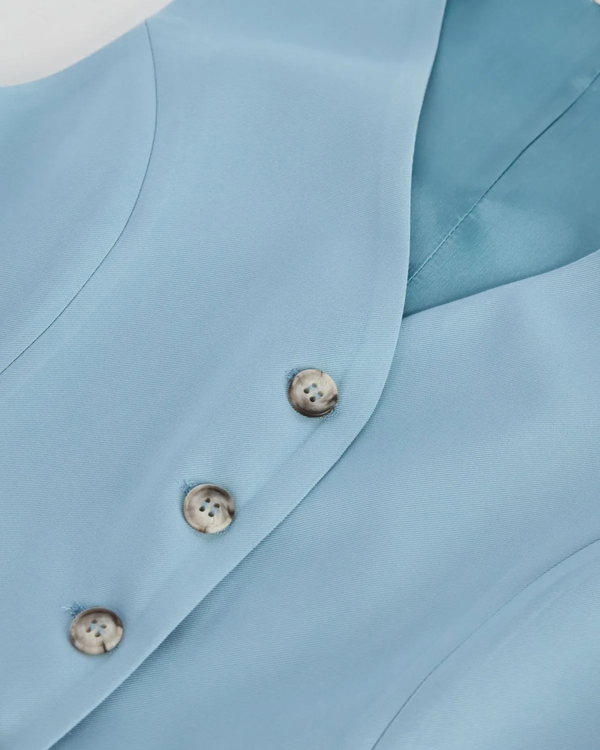 Gilet Vicolo di colore carta da zucchero