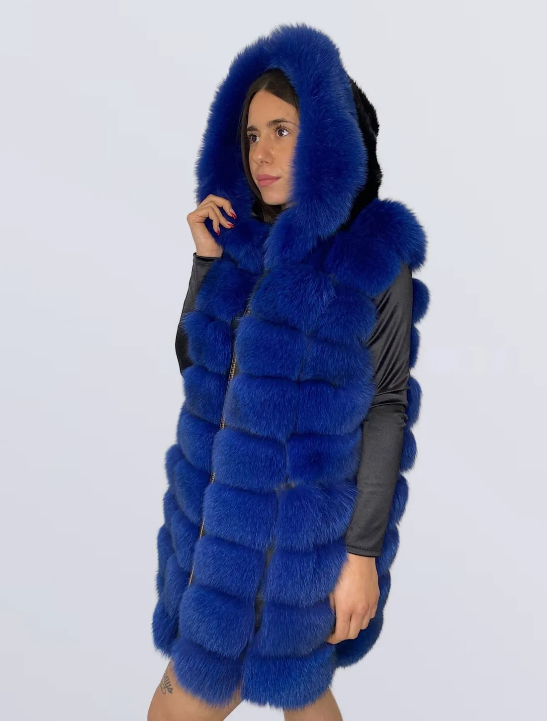 GILET VOLPE BLU ROYAL