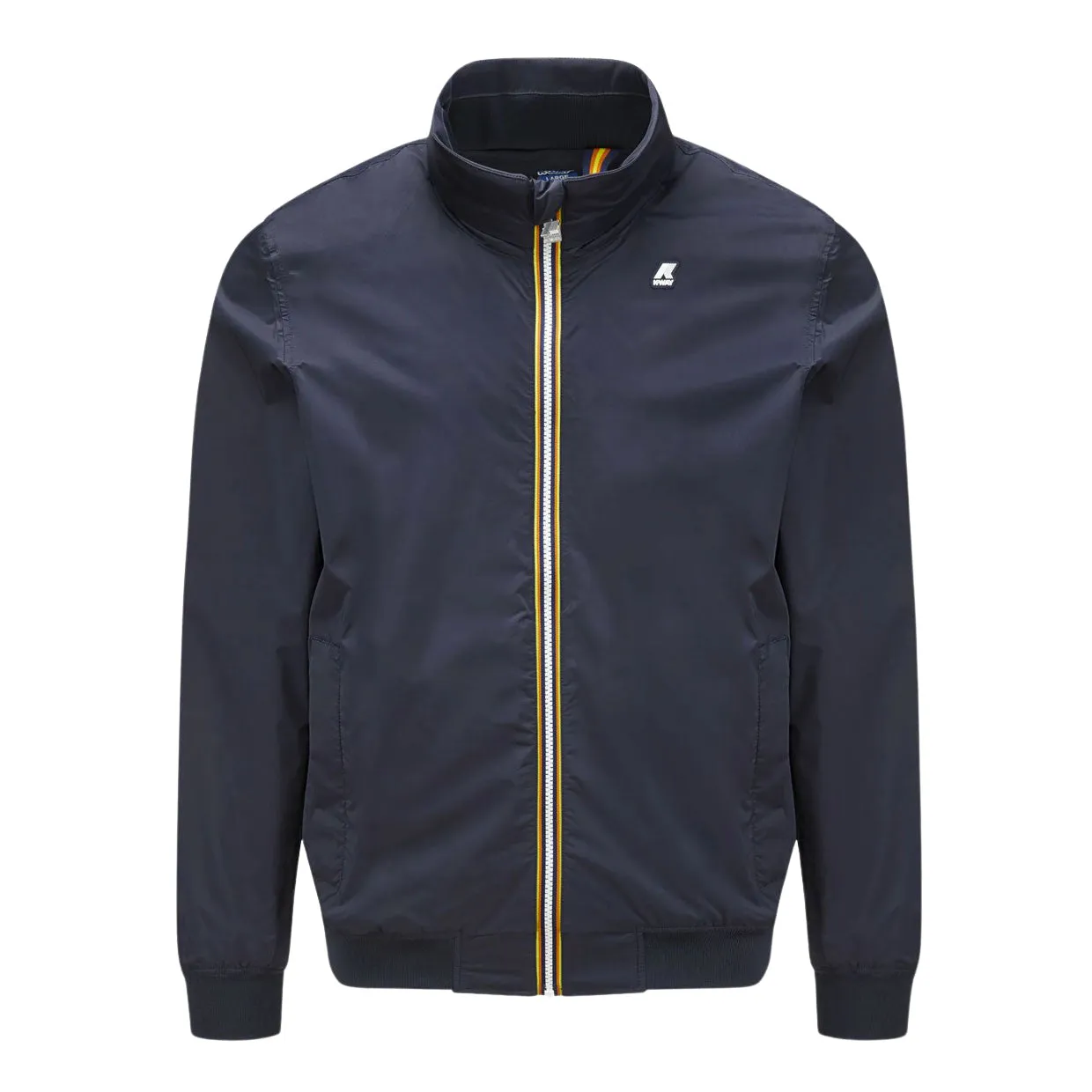 Giubbino K-Way Amaury Stretch Nylon Jersey Blu