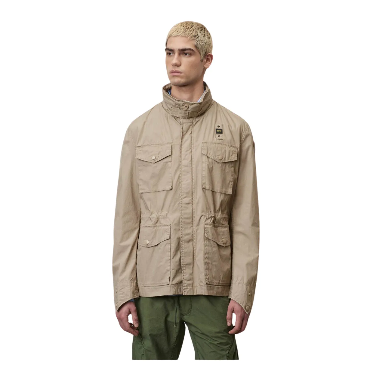 Giubbino Uomo Blauer Field Jacket Beige