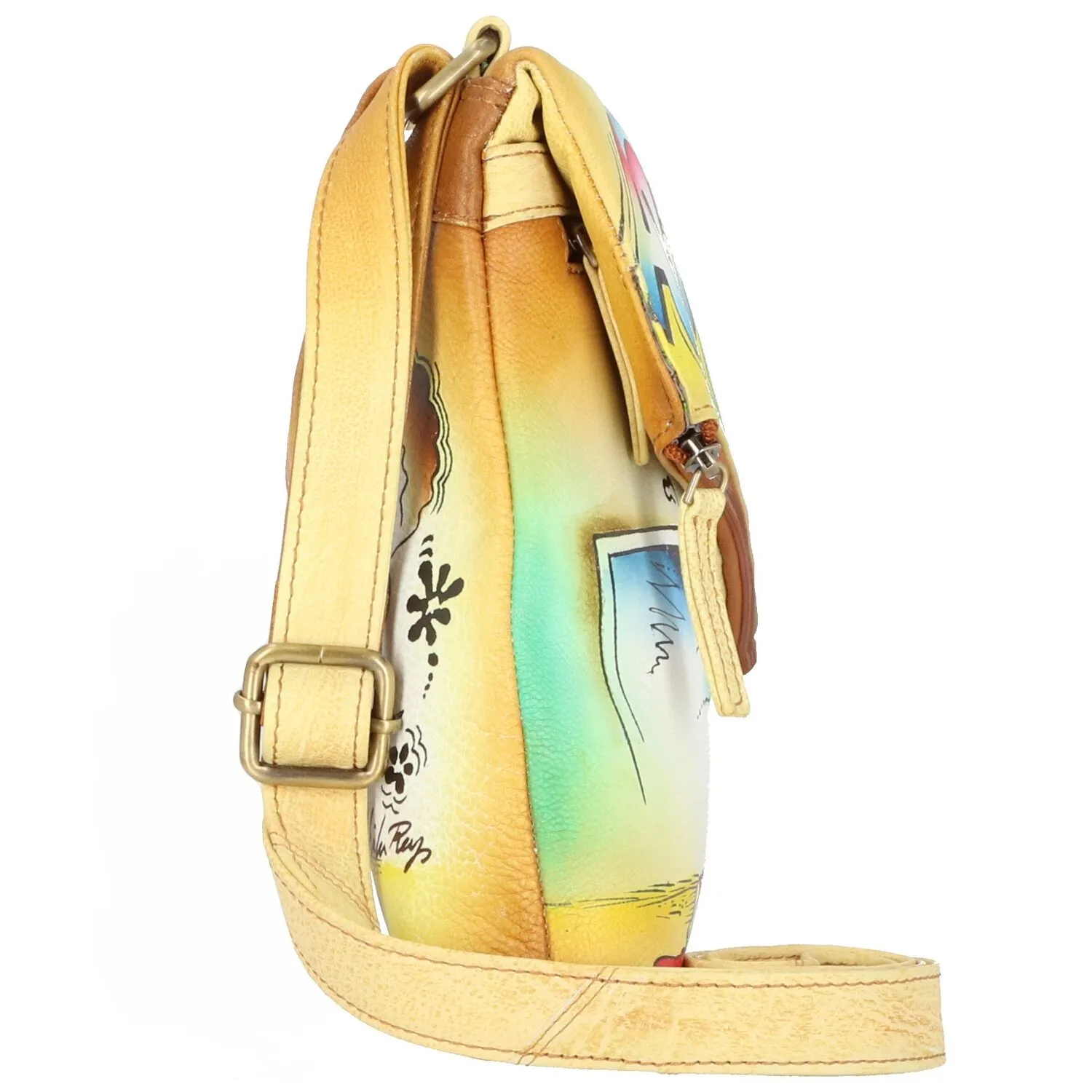 Greenland Nature Art+Craft Borsa a tracolla in pelle 30 cm