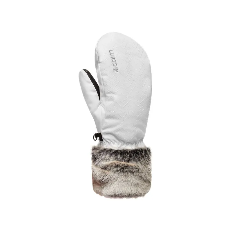 Guanti da sci Cairn Mont Blanc In C-tex (Bianco) Donna