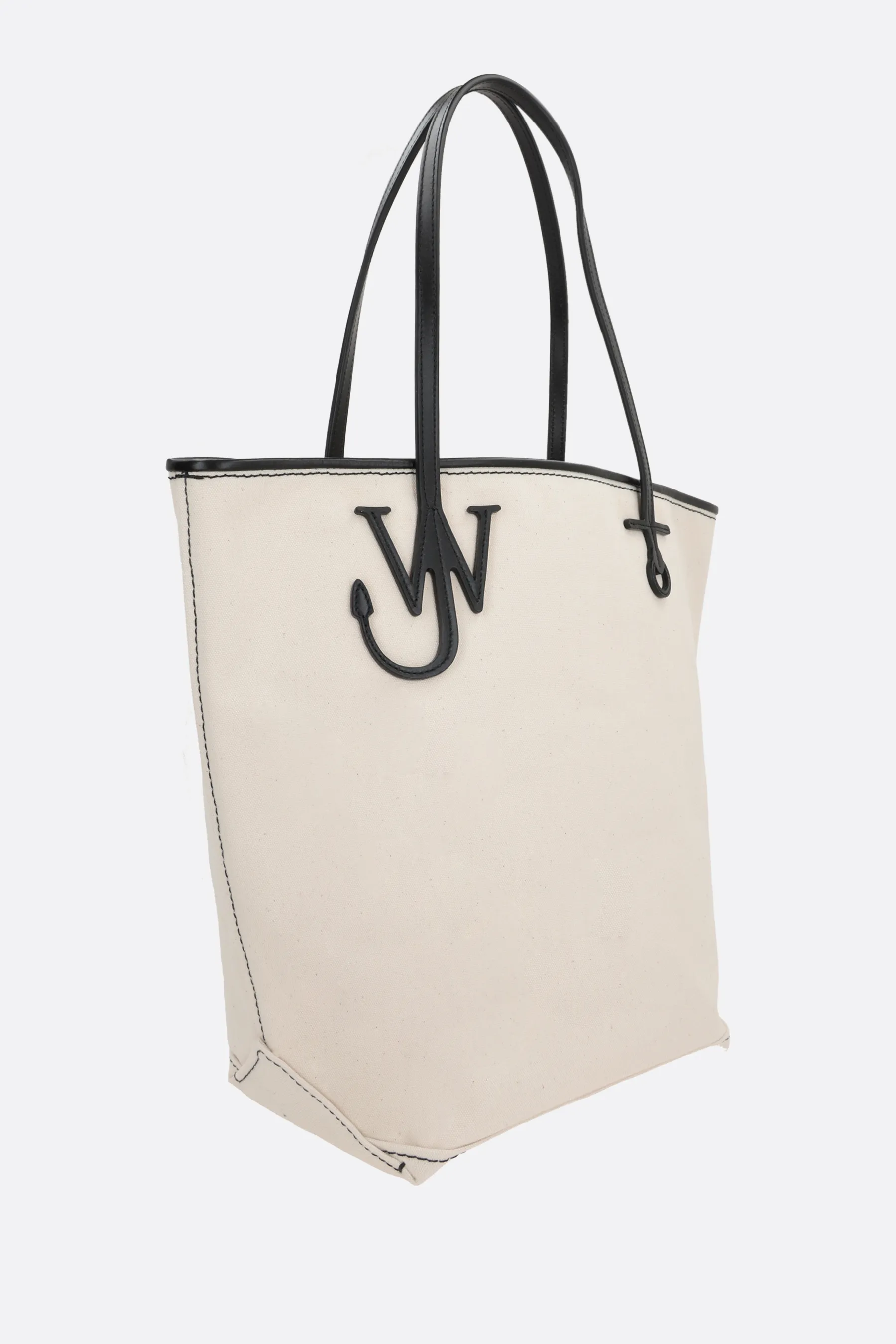  JW ANDERSON borsa tote Tall Anchor in canvas 