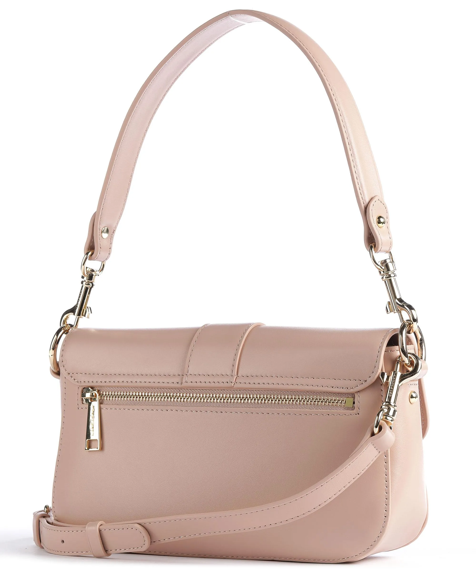  Lancaster Paris Médaille Borsa a spalla pelle liscia nude  