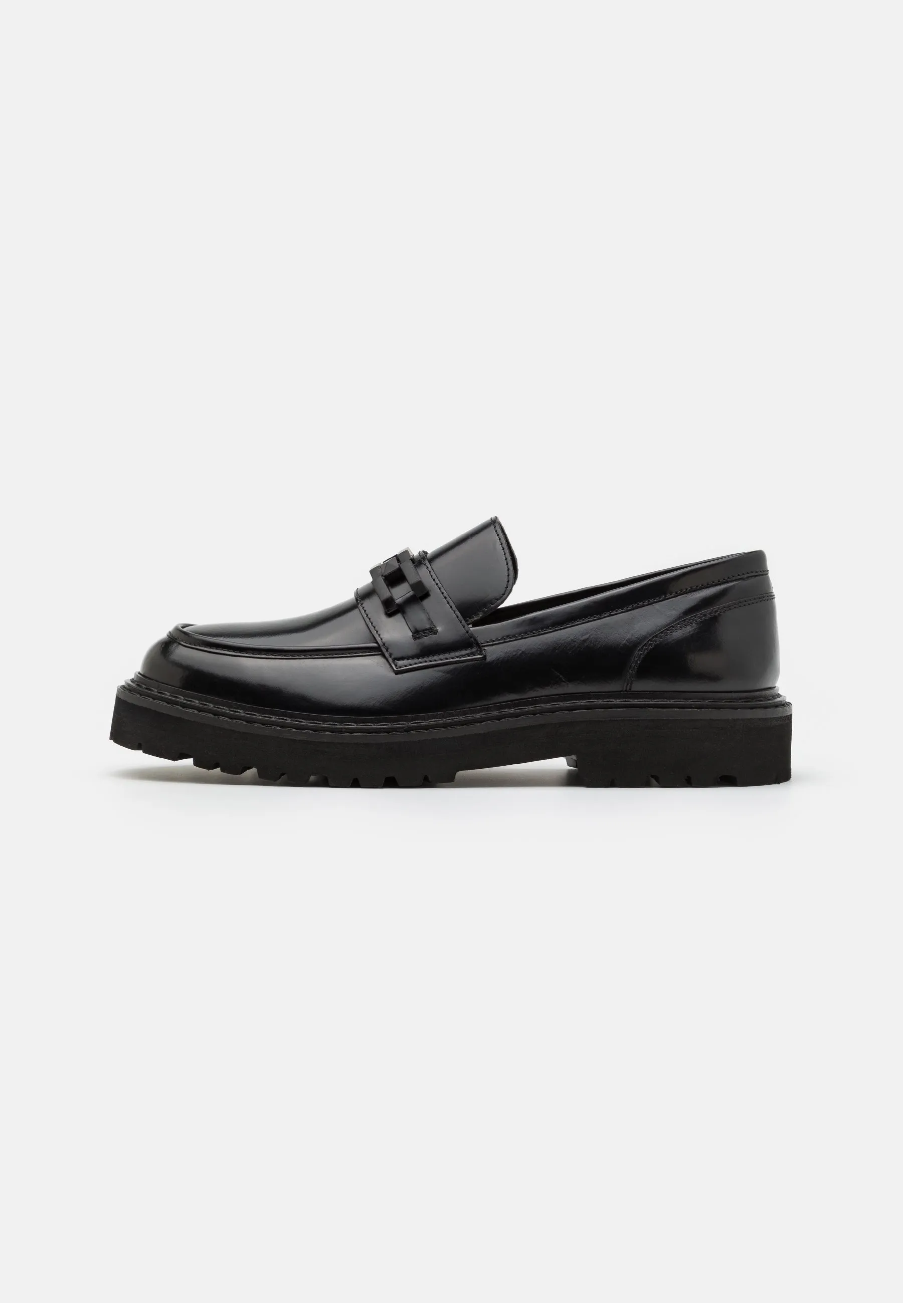 LEATHER - Scarpe senza lacci