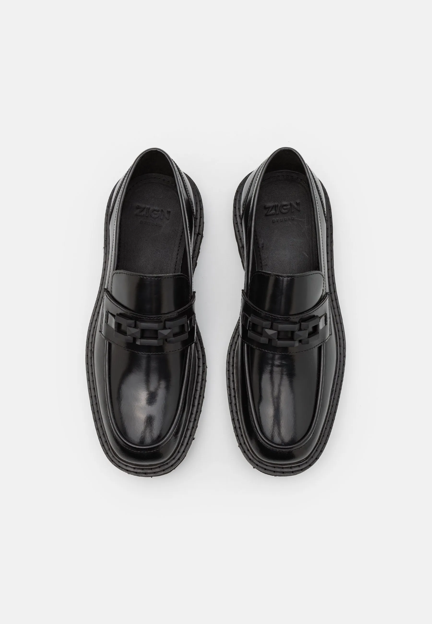 LEATHER - Scarpe senza lacci