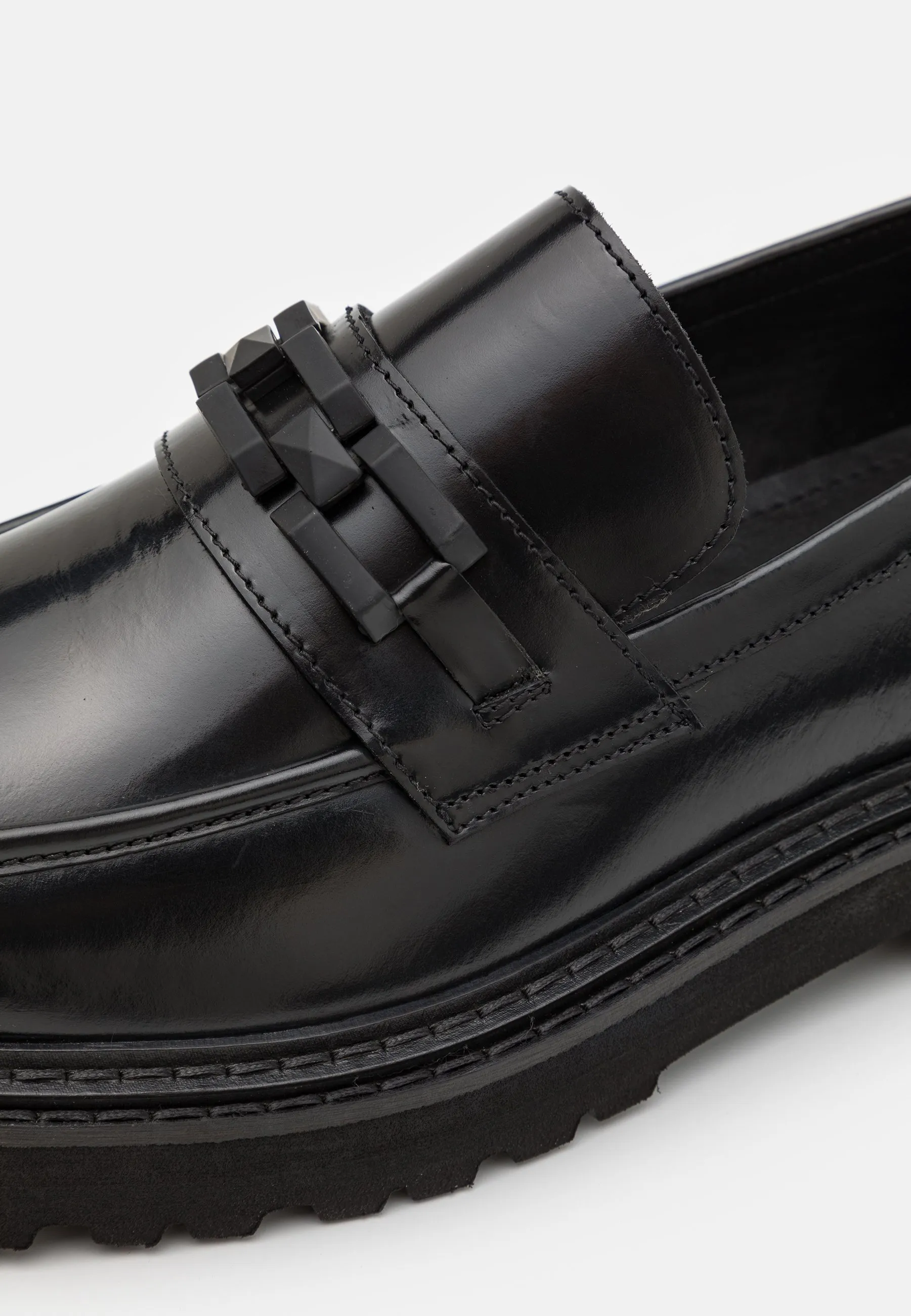 LEATHER - Scarpe senza lacci