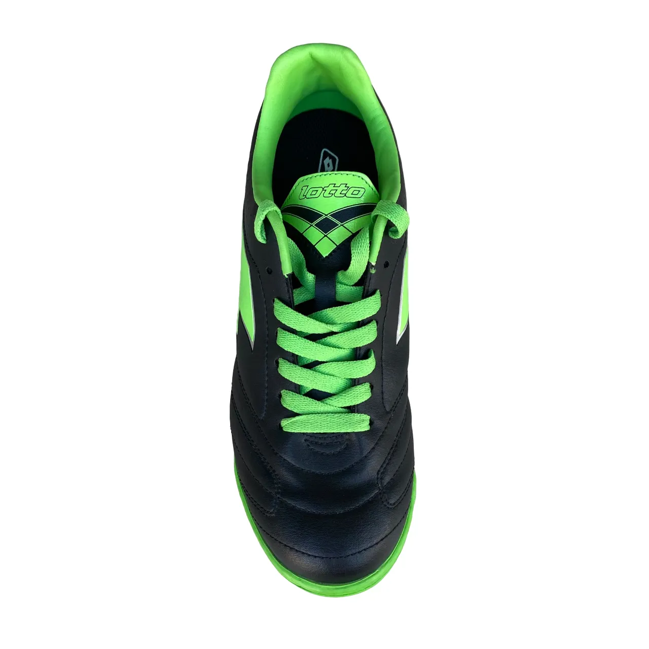Lotto men's soccer shoe Spider VIII TF R0282 black-mint