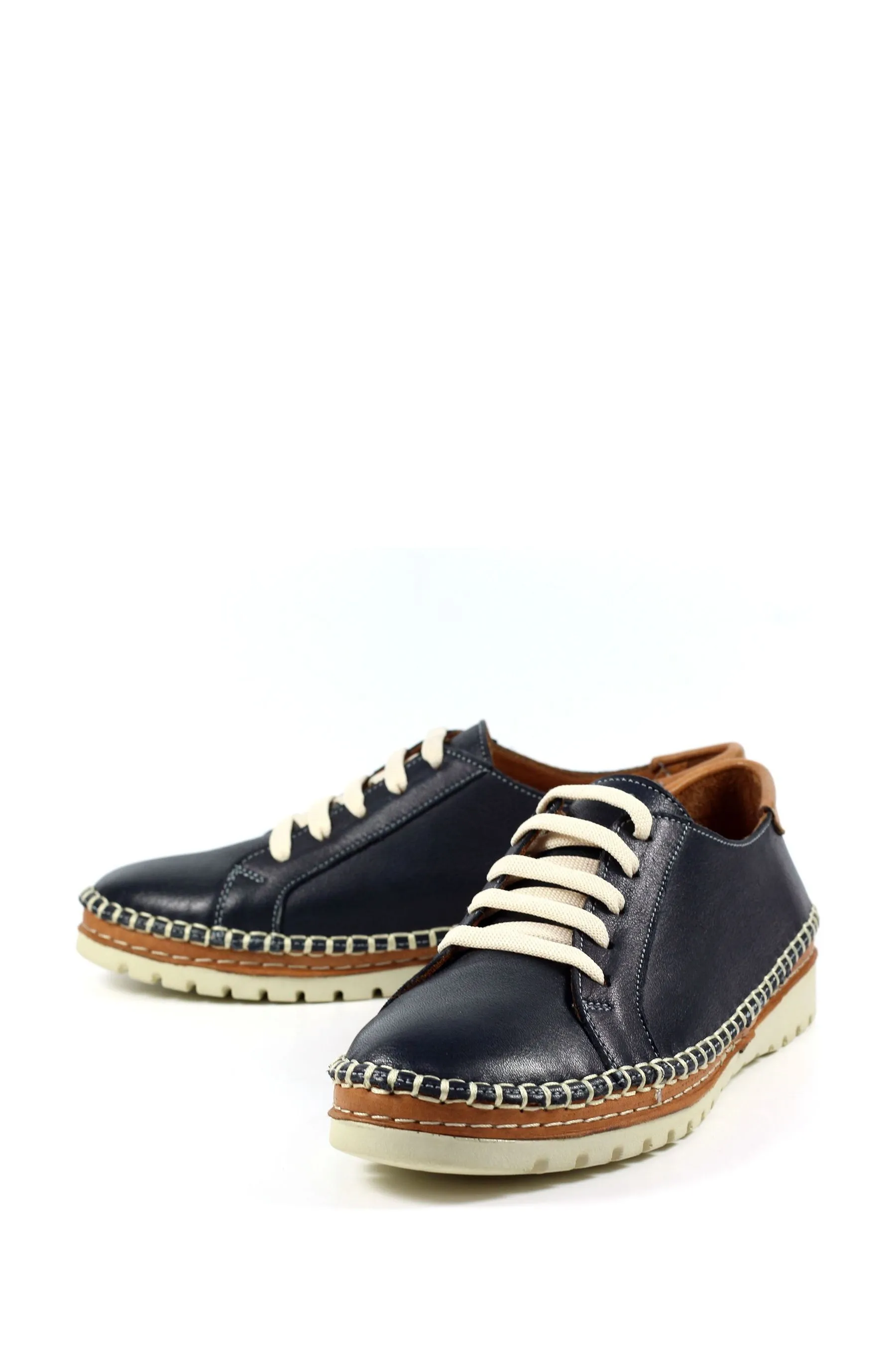 Lunar Flow - Lea. Scarpe blu navy