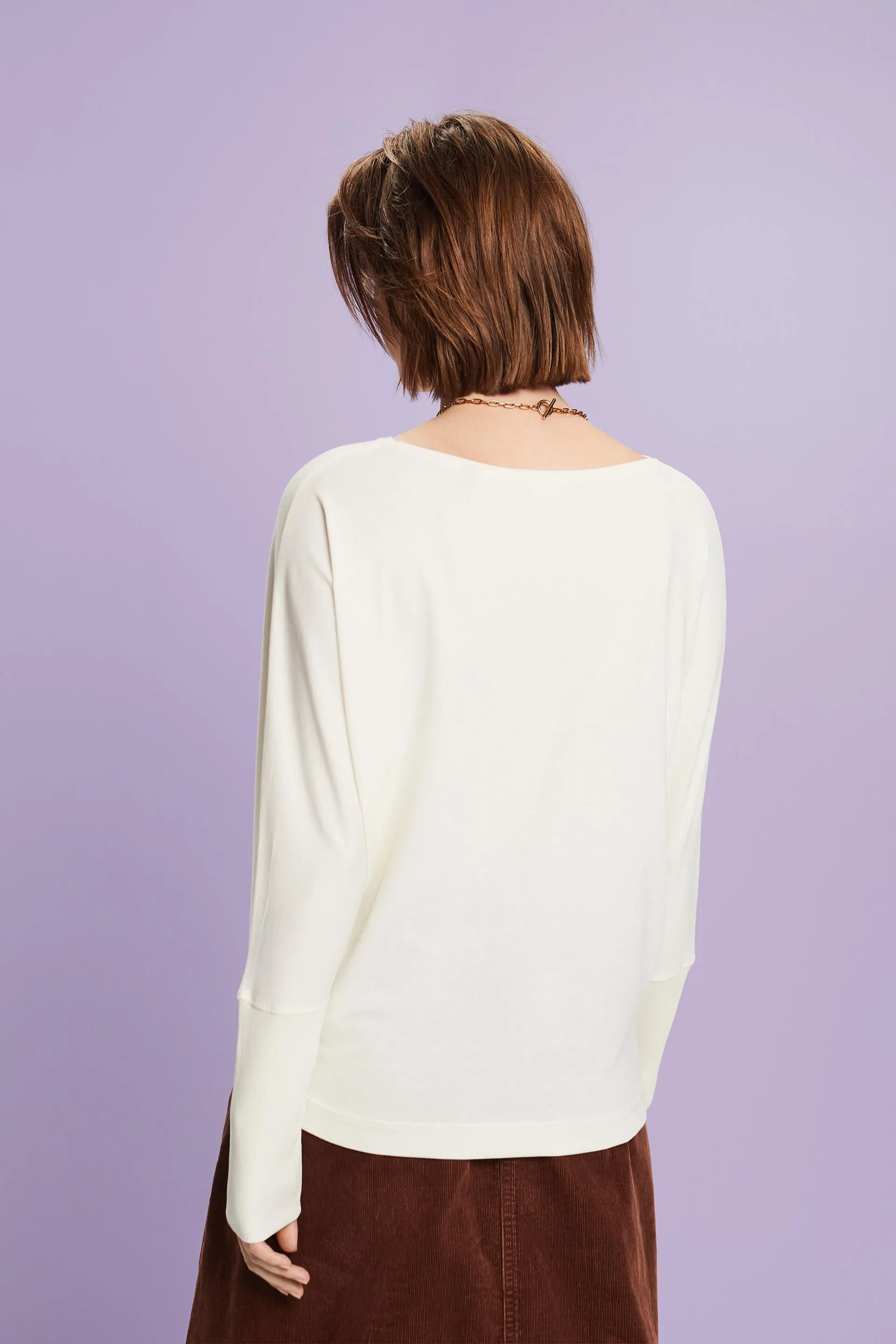 Maglia con maniche a pipistrello