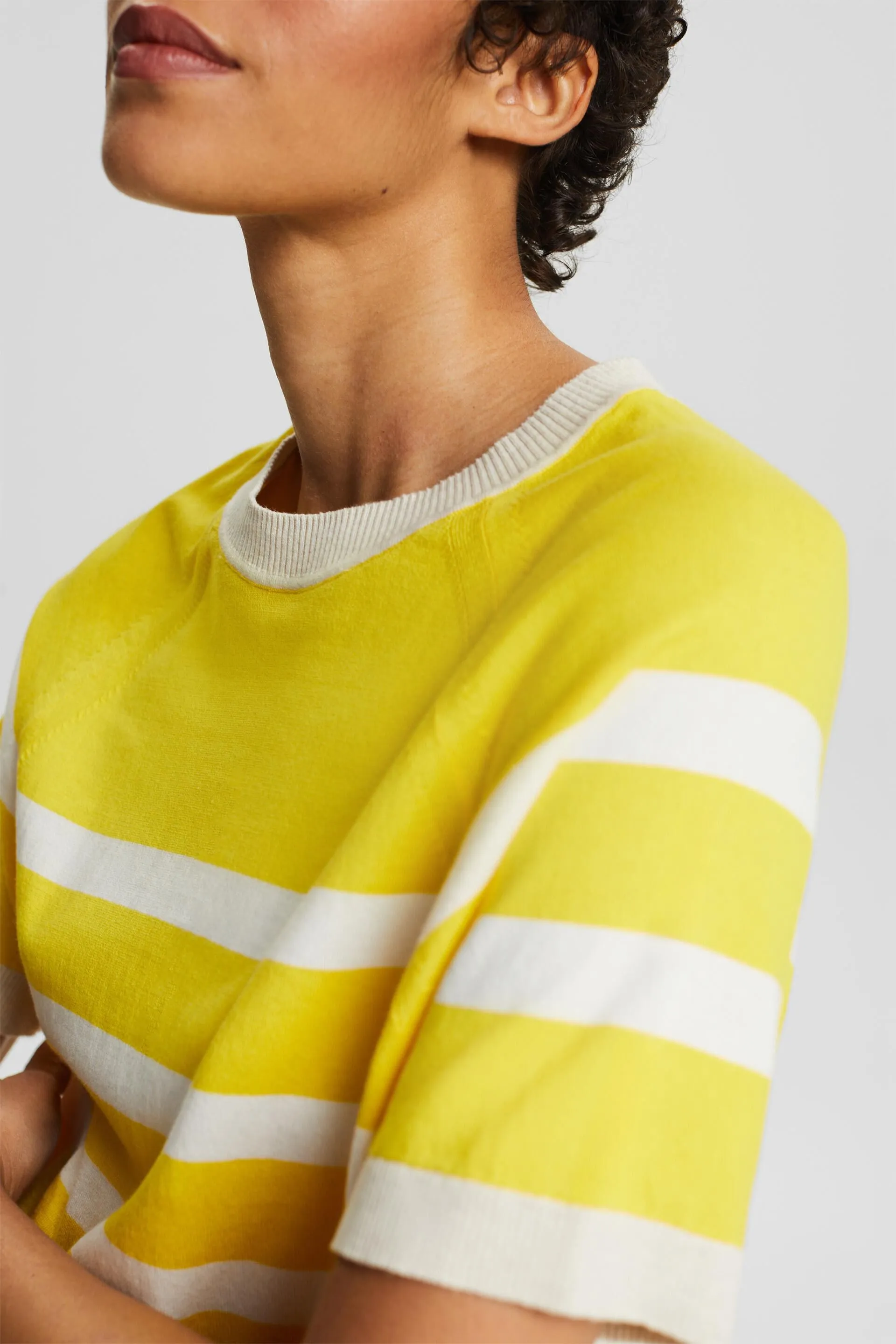 Maglia in cotone a righe