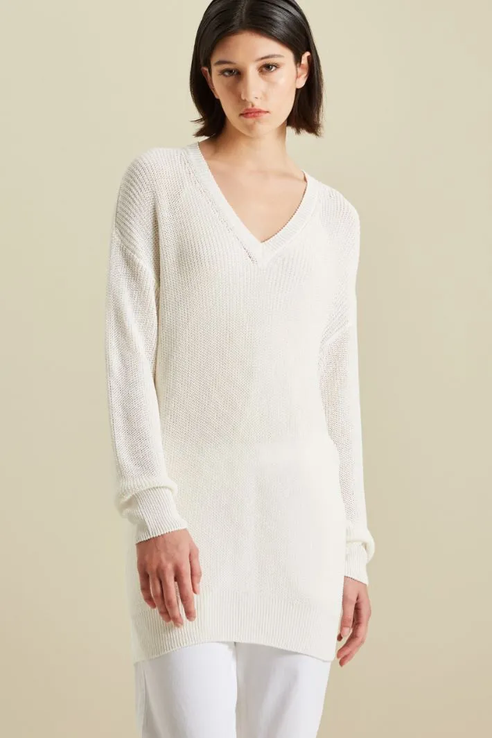 Maglia in filato di viscosa