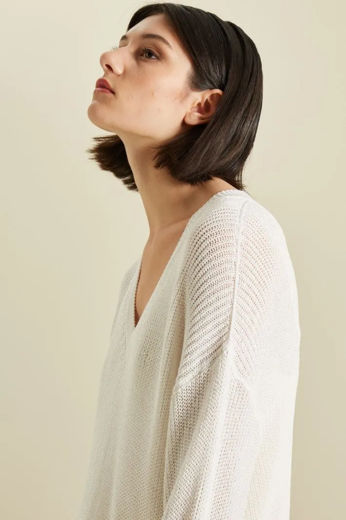 Maglia in filato di viscosa