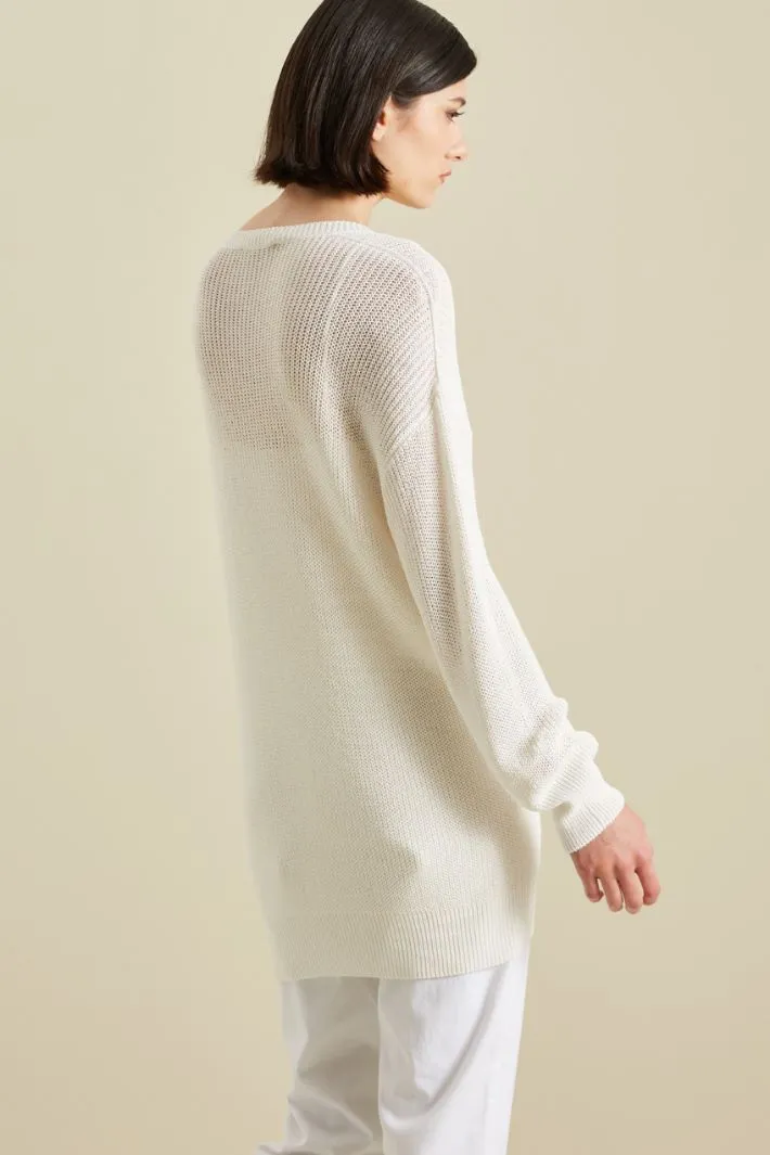 Maglia in filato di viscosa