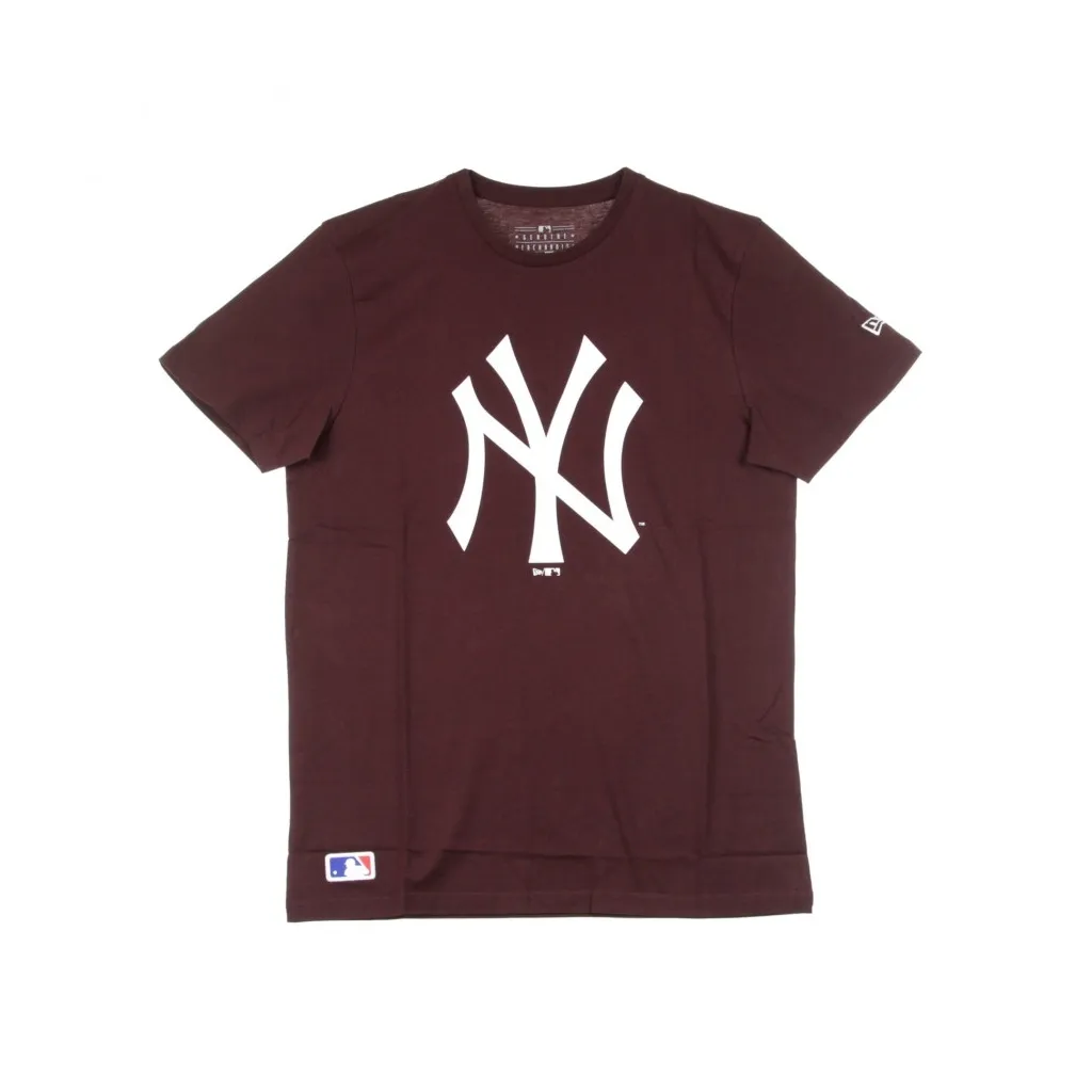 MAGLIETTA MLB TEAM LOGO TEE NEYYAN MAROON/WHITE