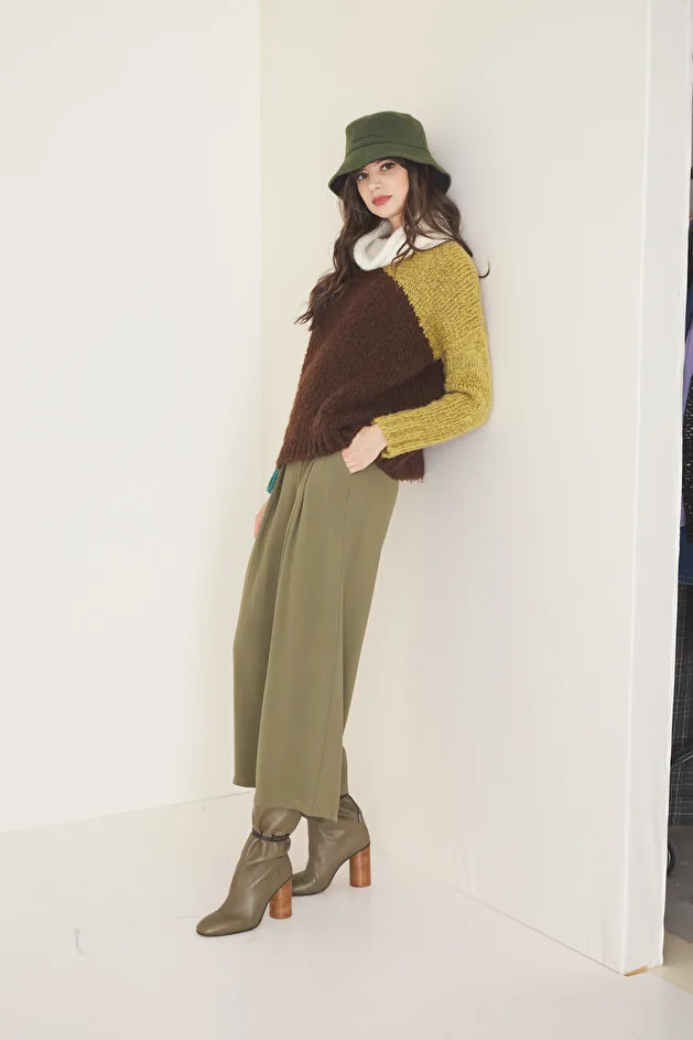 MANILA GRACE Pantalone cropped