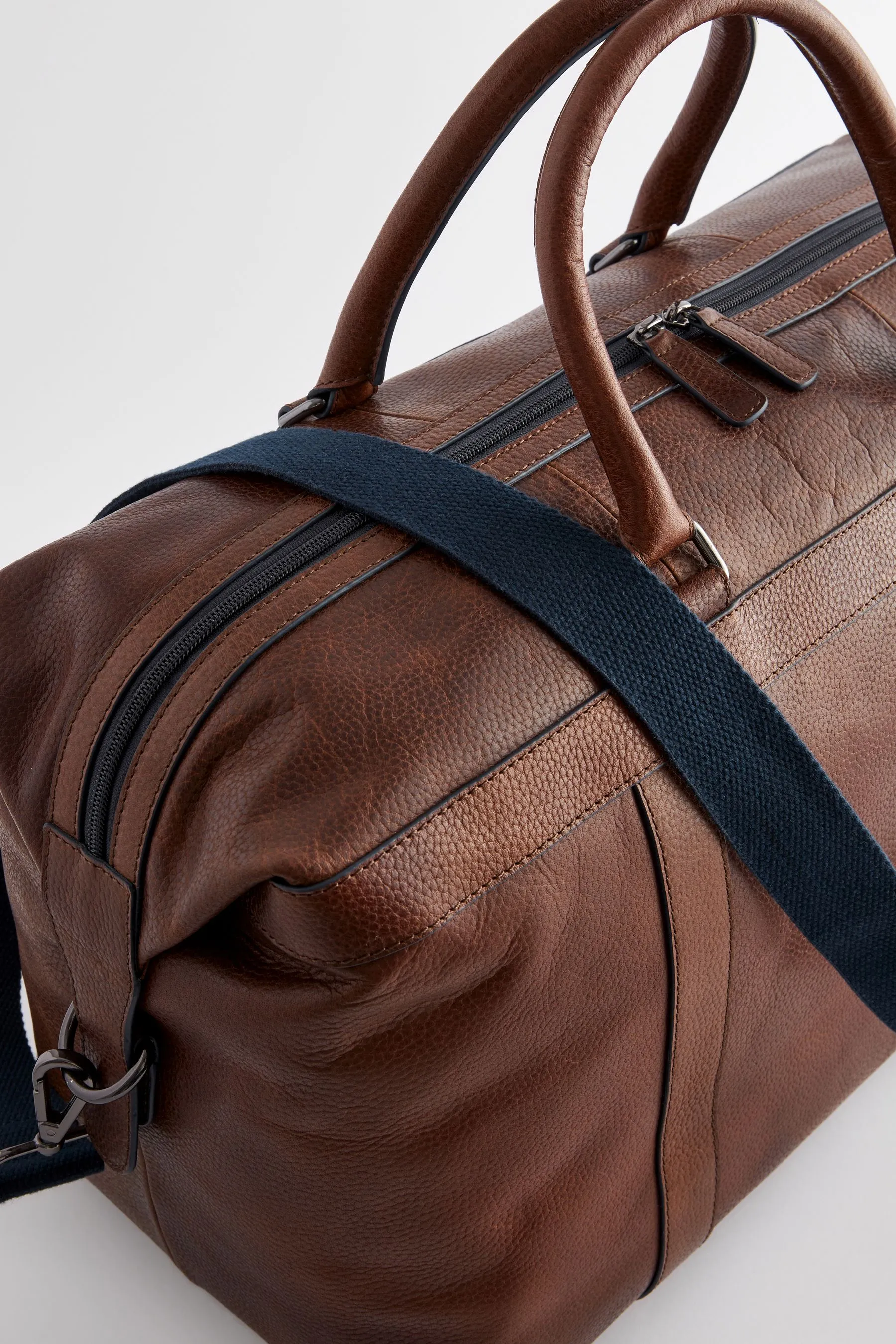 Marrone  - Borsa grande in pelle
