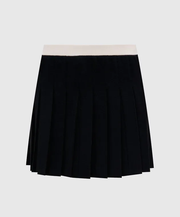 Max Mara Gonna plissettata nera MINO MINO