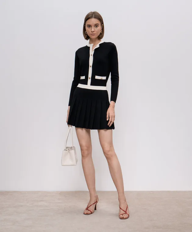Max Mara Gonna plissettata nera MINO MINO
