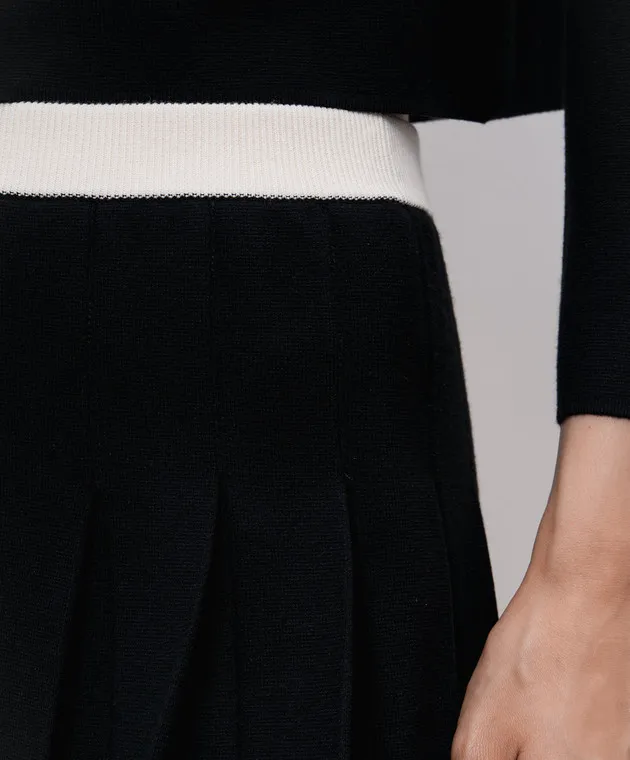 Max Mara Gonna plissettata nera MINO MINO