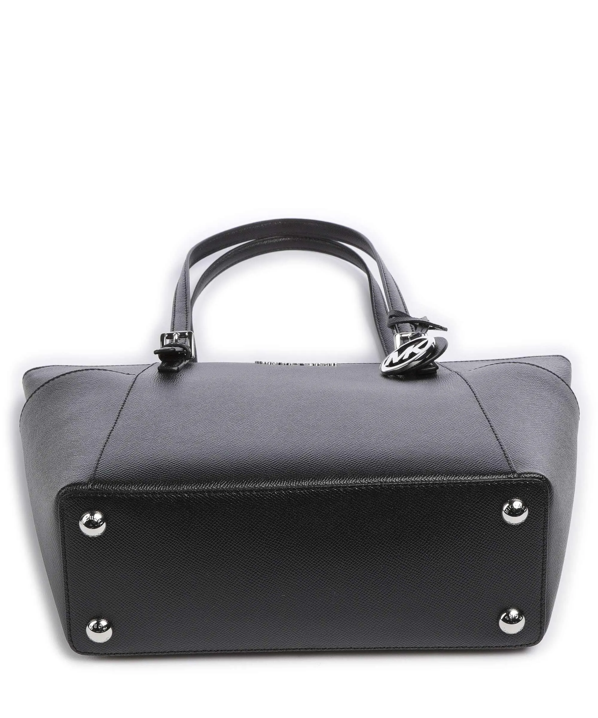  Michael Kors Jet Set Item Borsa shopper pelle di vacchetta grana nero  