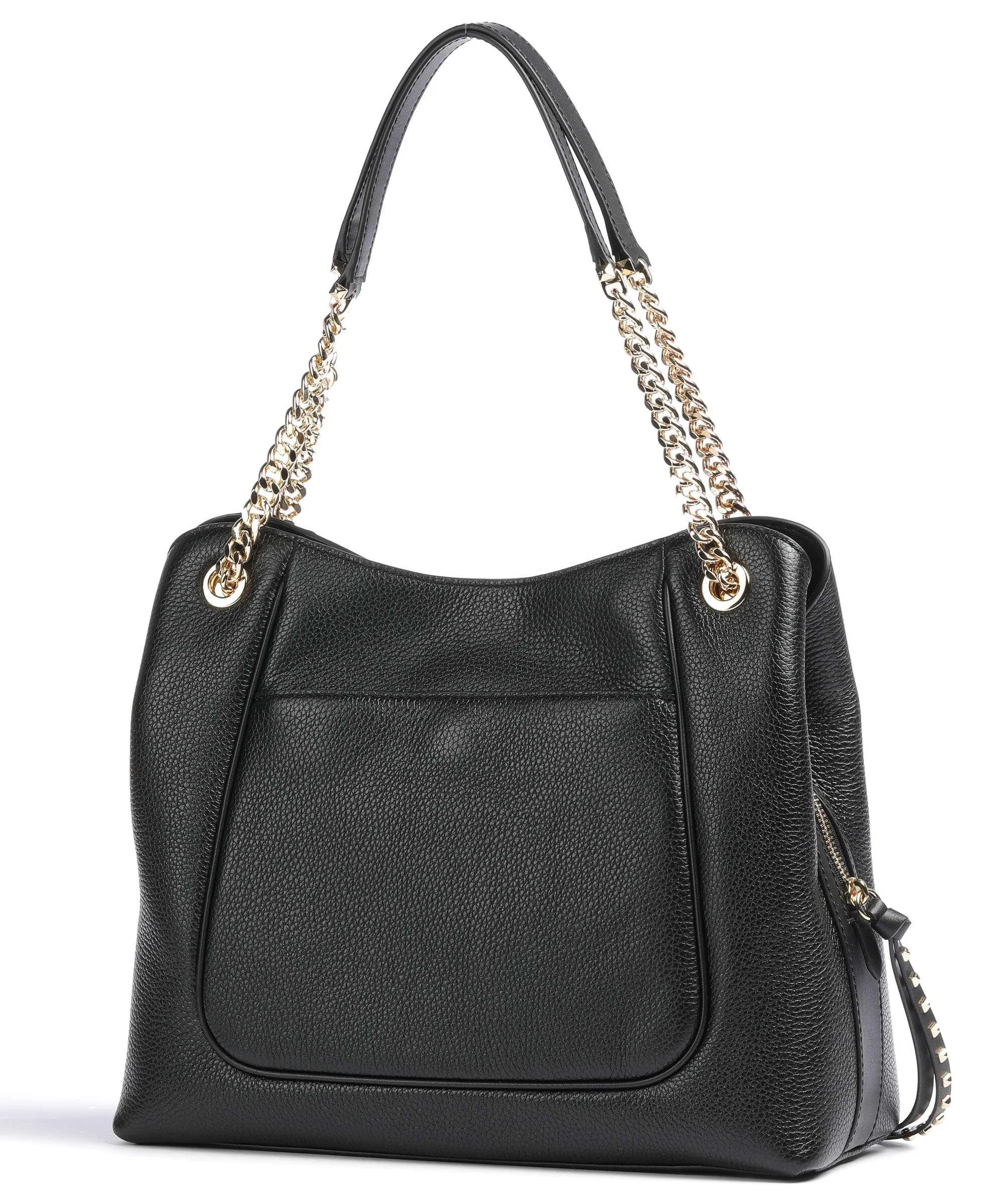 Michael Kors Piper Borsa hobo pelle di vacchetta grana nero  
