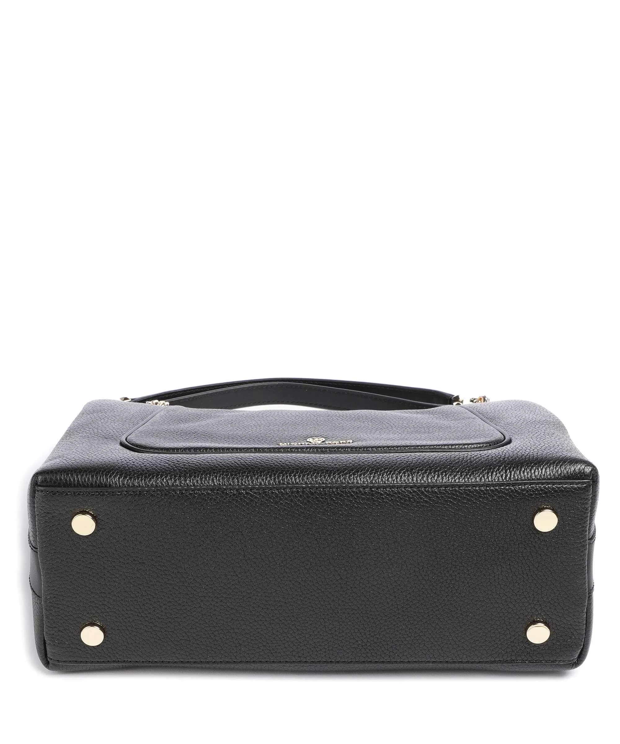  Michael Kors Piper Borsa hobo pelle di vacchetta grana nero  