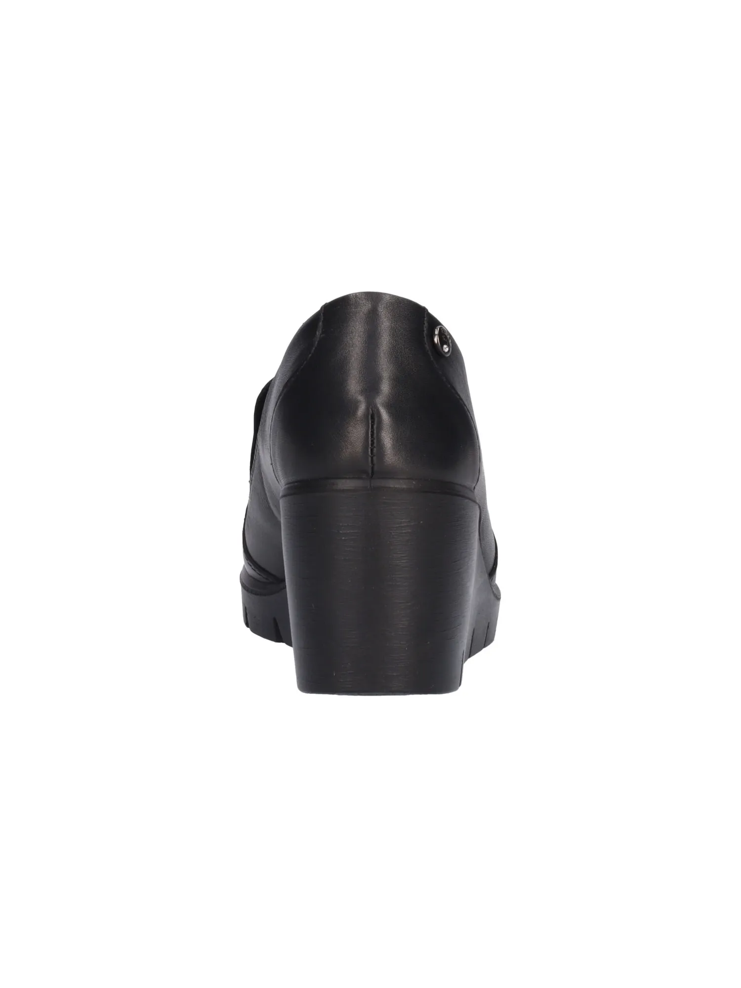Mocassino con zeppa Enval Soft da donna nero