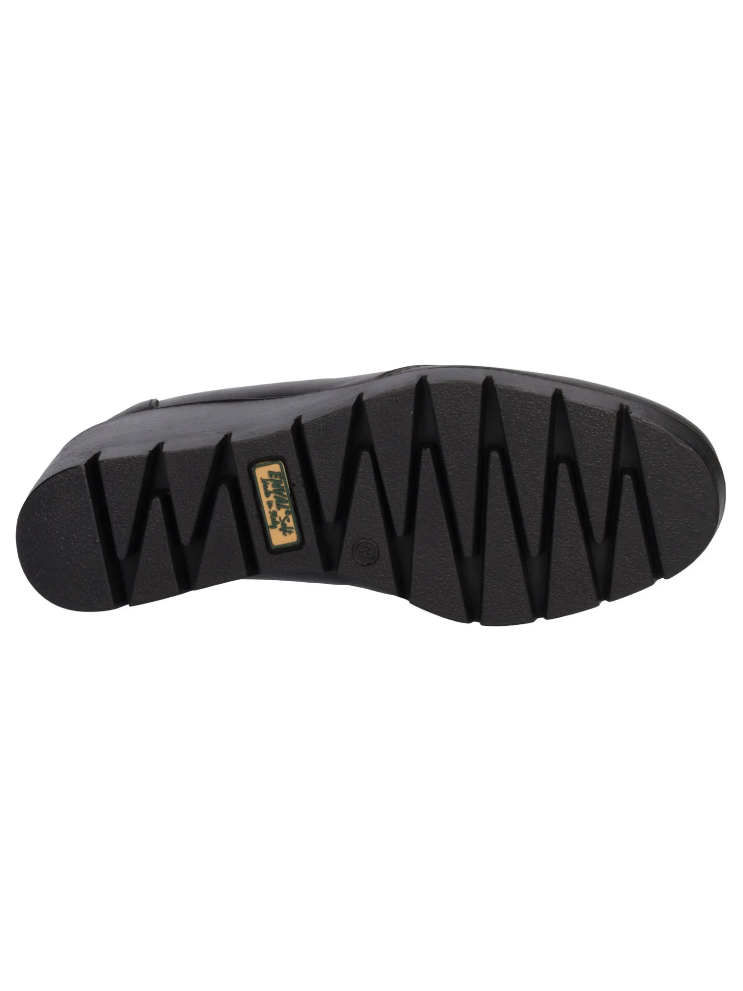 Mocassino con zeppa Enval Soft da donna nero