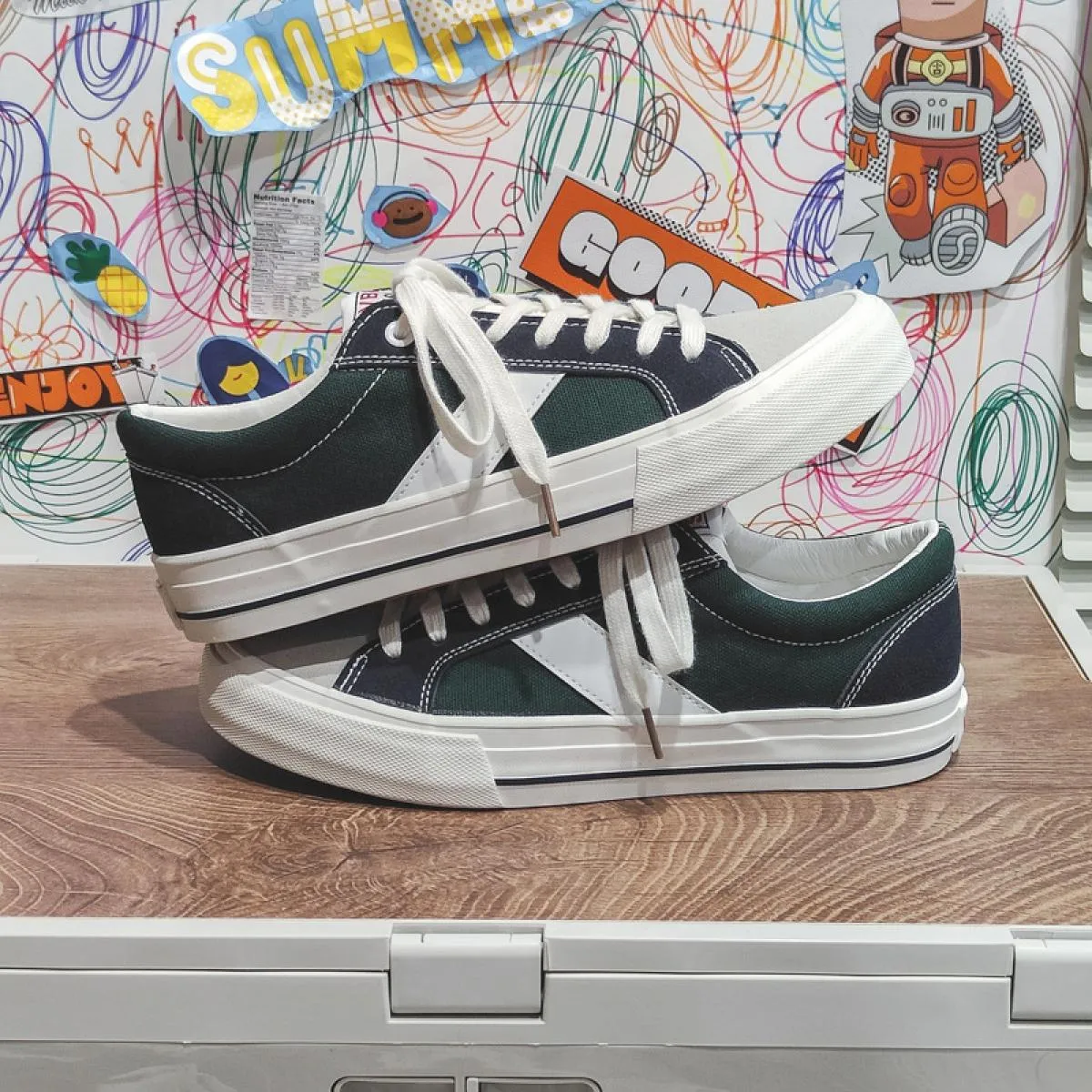Moda Donna Sneakers Low Top Lace-up Outdoor Uomo Scarpe casual Appartamenti Traspiranti Comode scarpe di tela Uomo Zapatos H