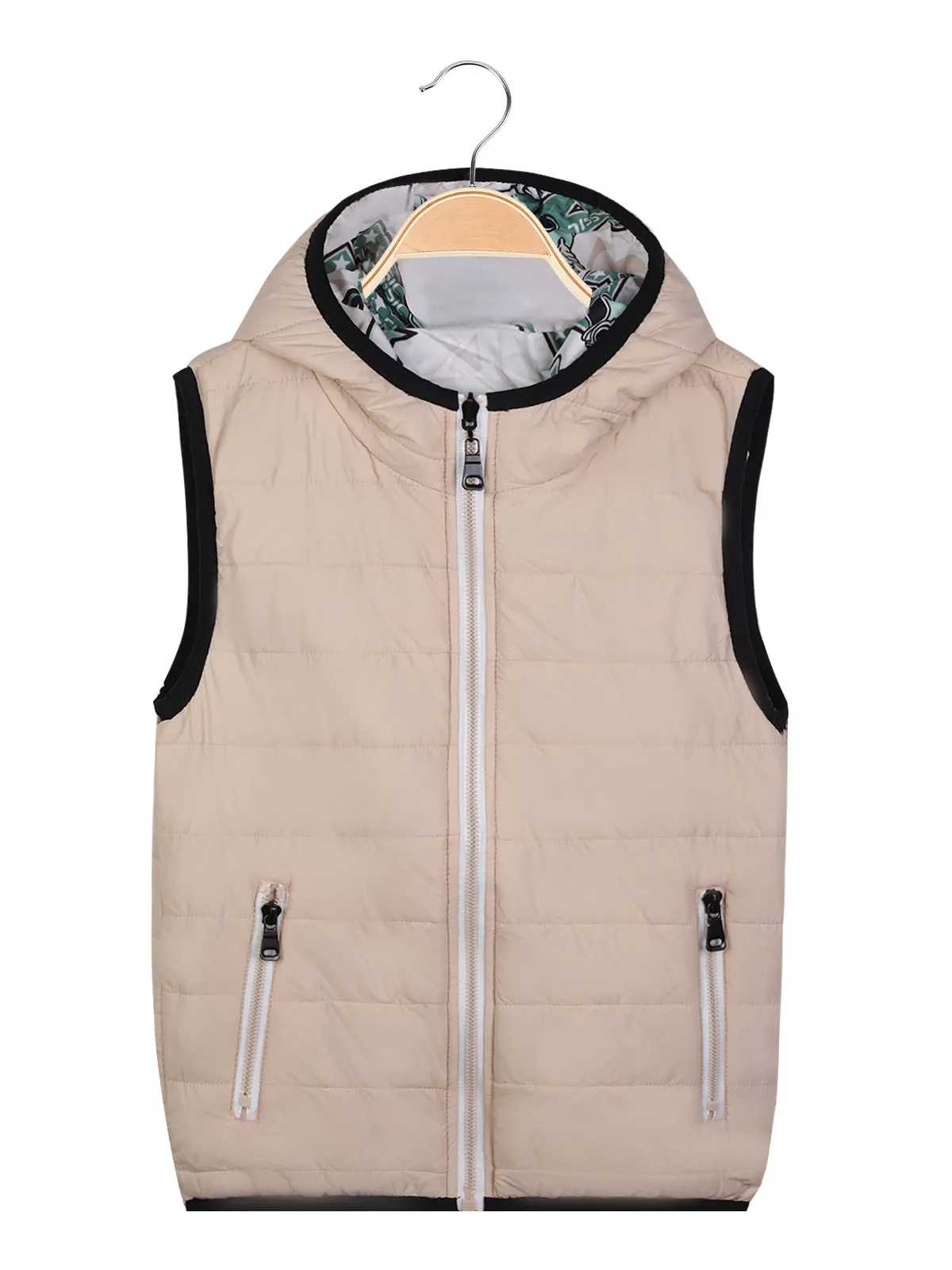 Mr Jek Gilet matelassé réversible enfant