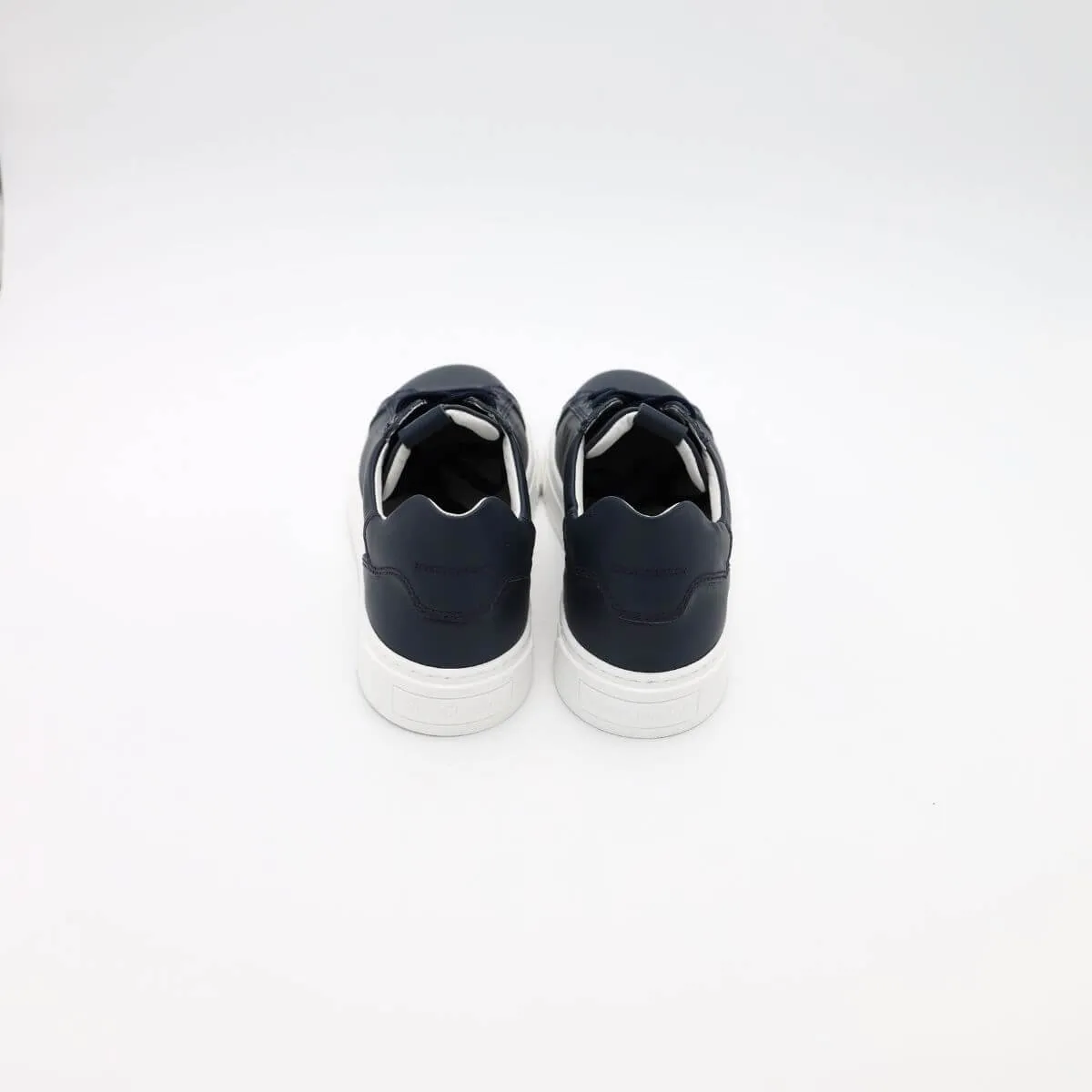 NERO GIARDINI SNEAKER E400240U 207 PELLE BLU  