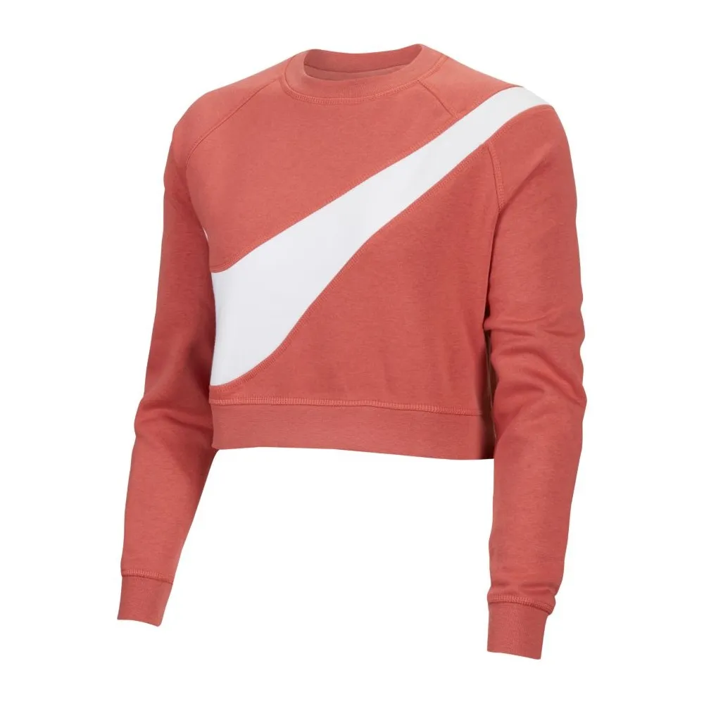 Nike Sportswear Swoosh Top Rosa/Bianco BV3933-897