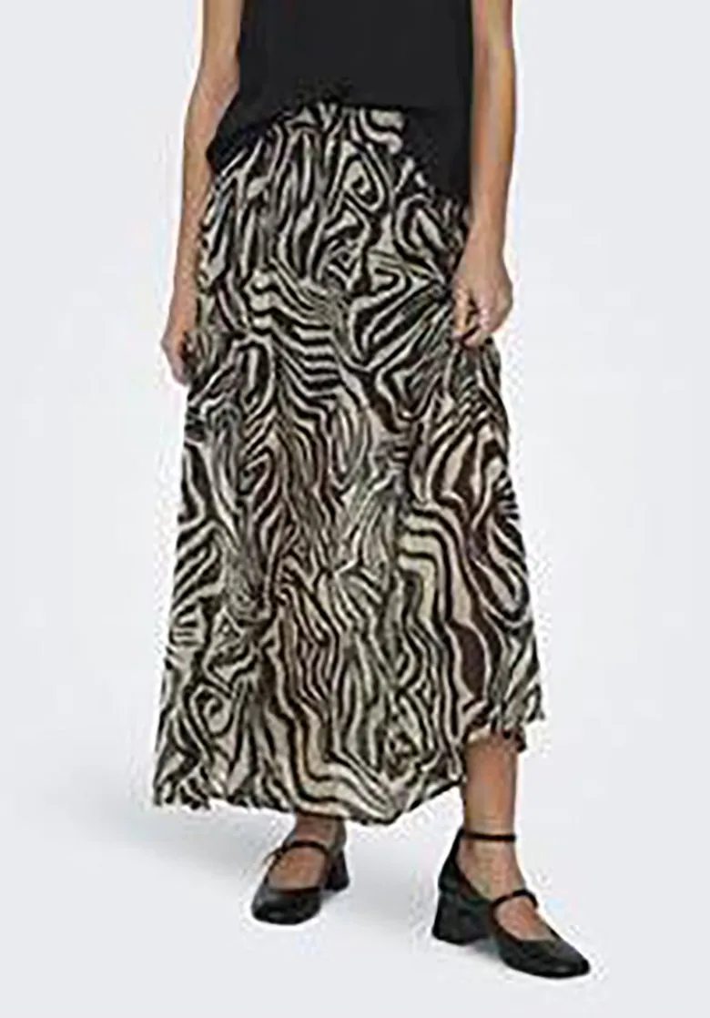 ONLASTA LIFE SLIT ANKEL SKIRT - Gonna lunga