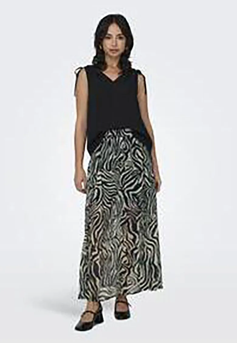 ONLASTA LIFE SLIT ANKEL SKIRT - Gonna lunga